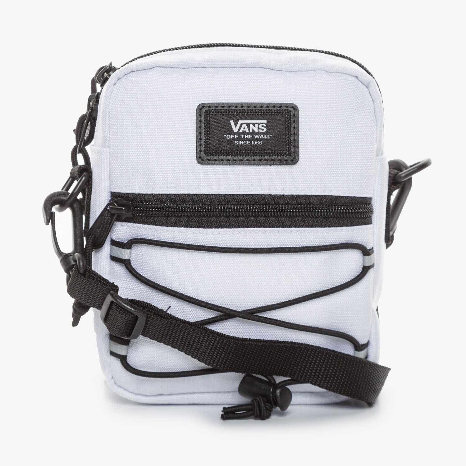 dámská taška VANS TAŠKA MN BAIL SHOULDER BAG WHITE WHITE VN0A3I5SWHT1 BÍLÁ
