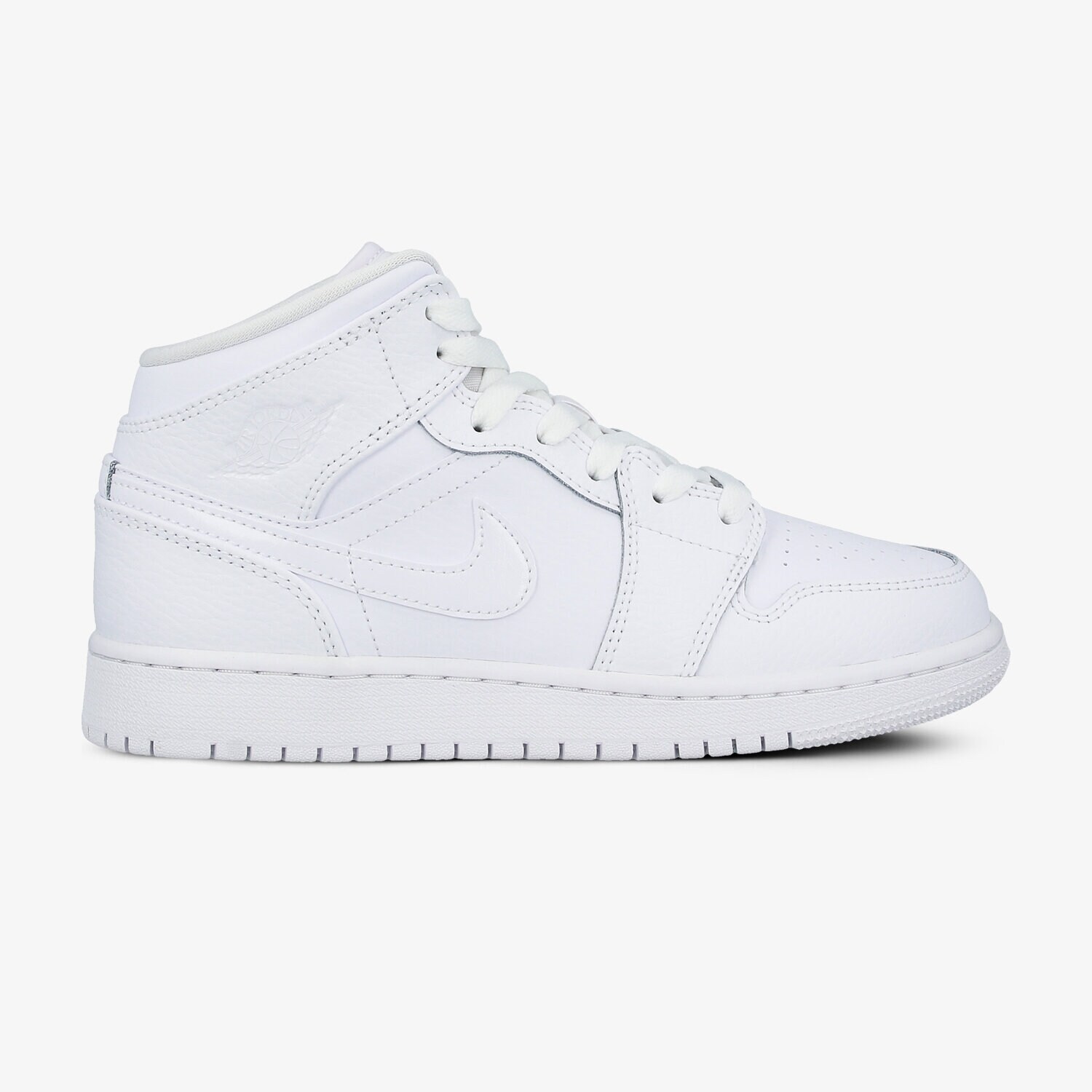 dětské tenisky AIR JORDAN 1 MID GS  554725-126 BÍLÁ