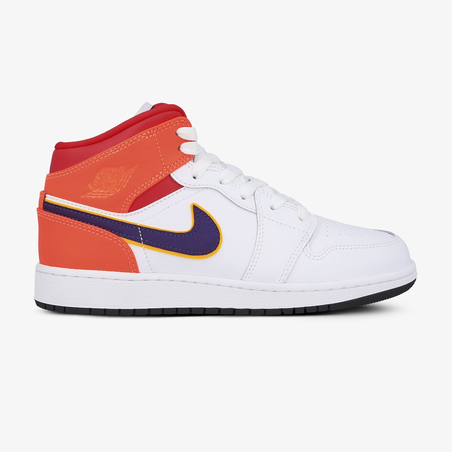 dětské tenisky AIR JORDAN 1 MID  554725-128 BÍLÁ