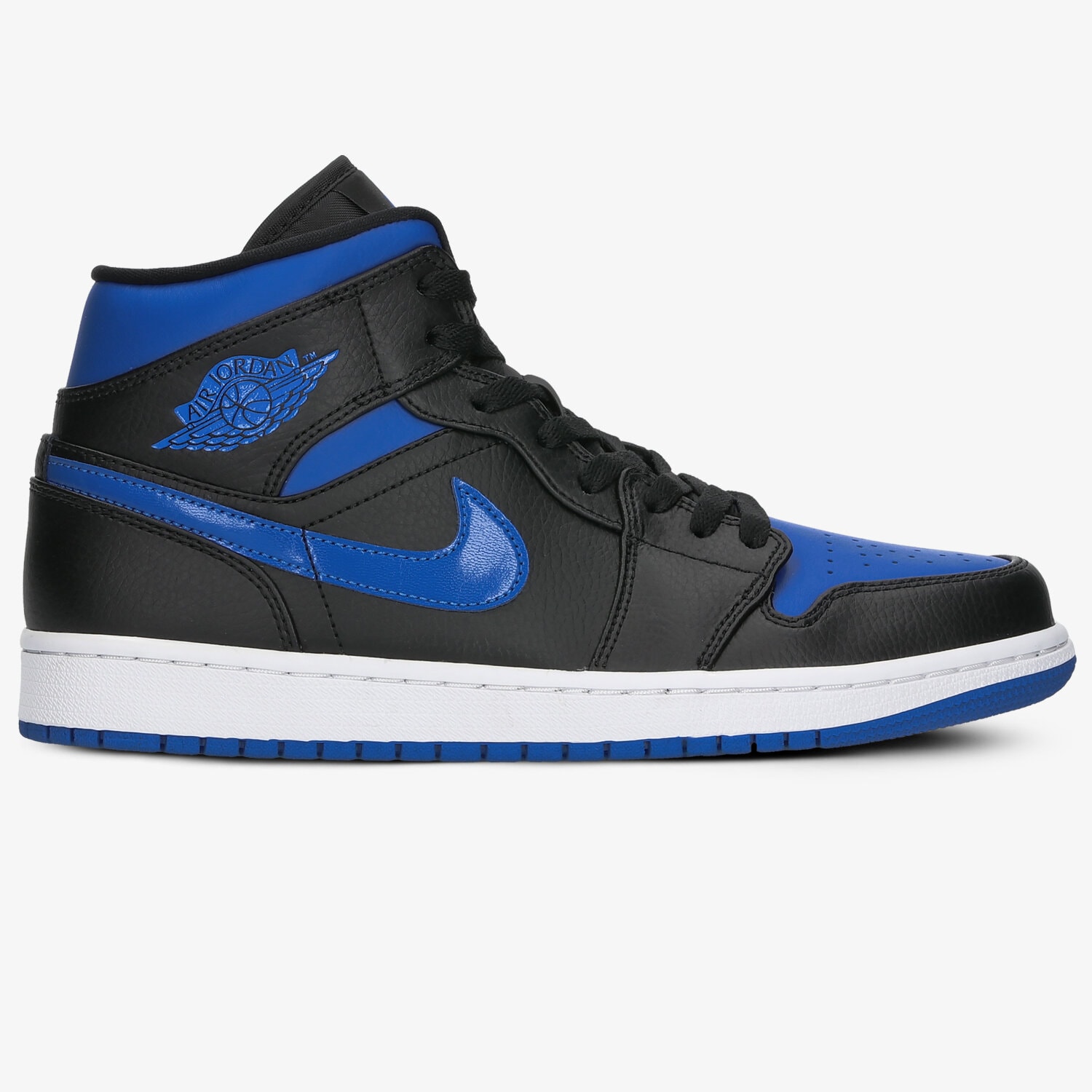 pánské tenisky AIR JORDAN 1 MID 554724-068 ČERNÁ