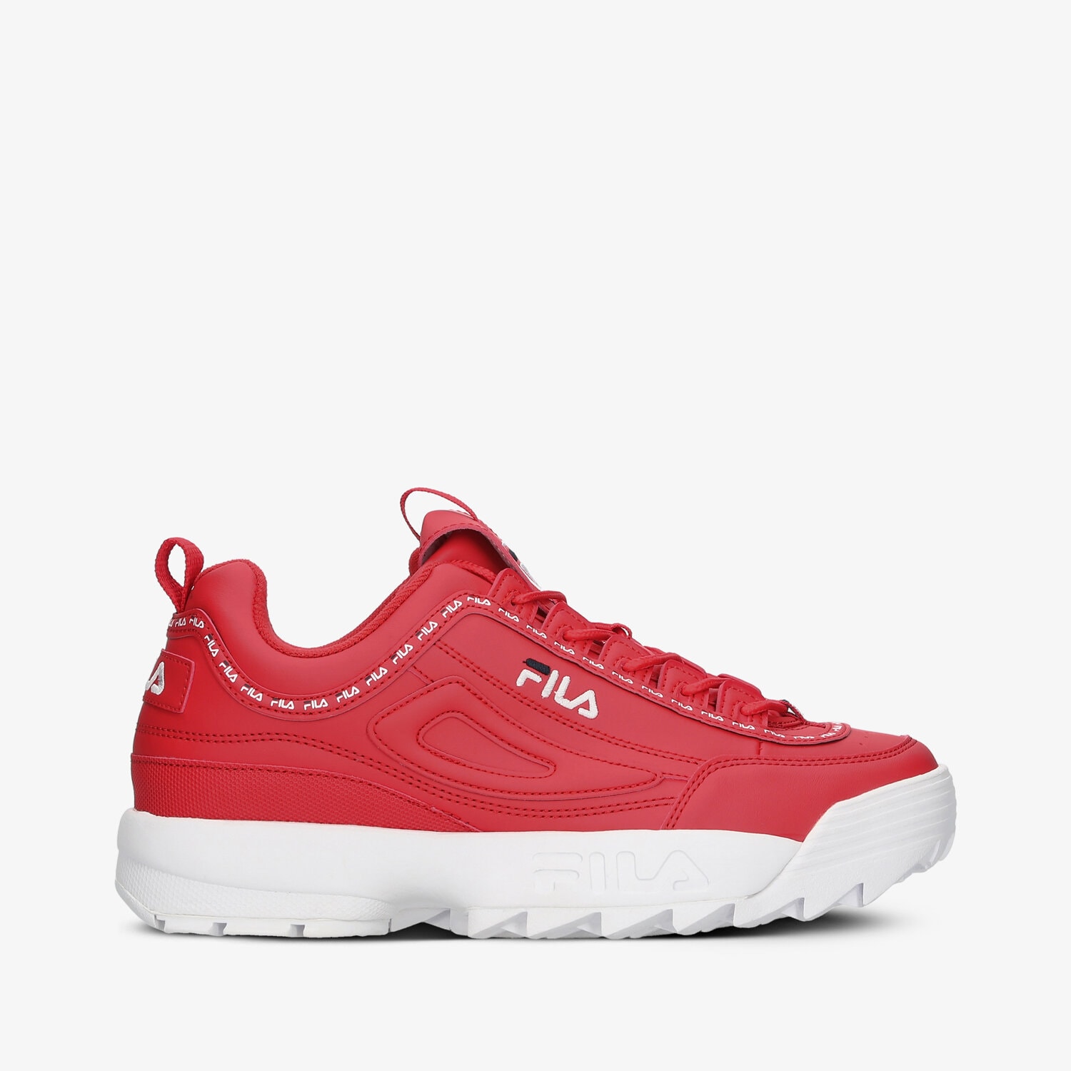 pánské tenisky FILA DISRUPTOR LOGO M 101098140V ČERVENÁ