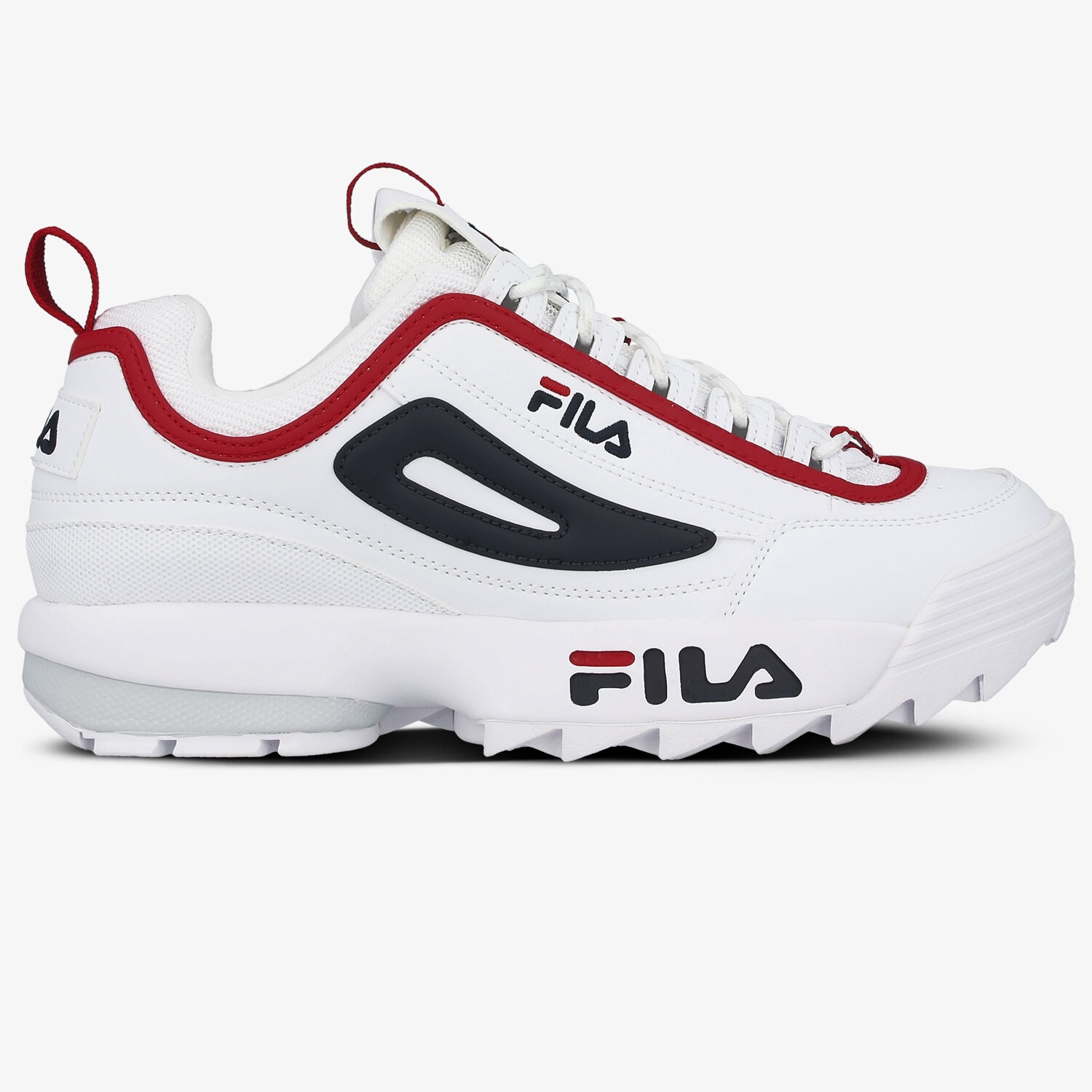 pánské tenisky FILA DISRUPTOR CB LOW 101070792N BÍLÁ