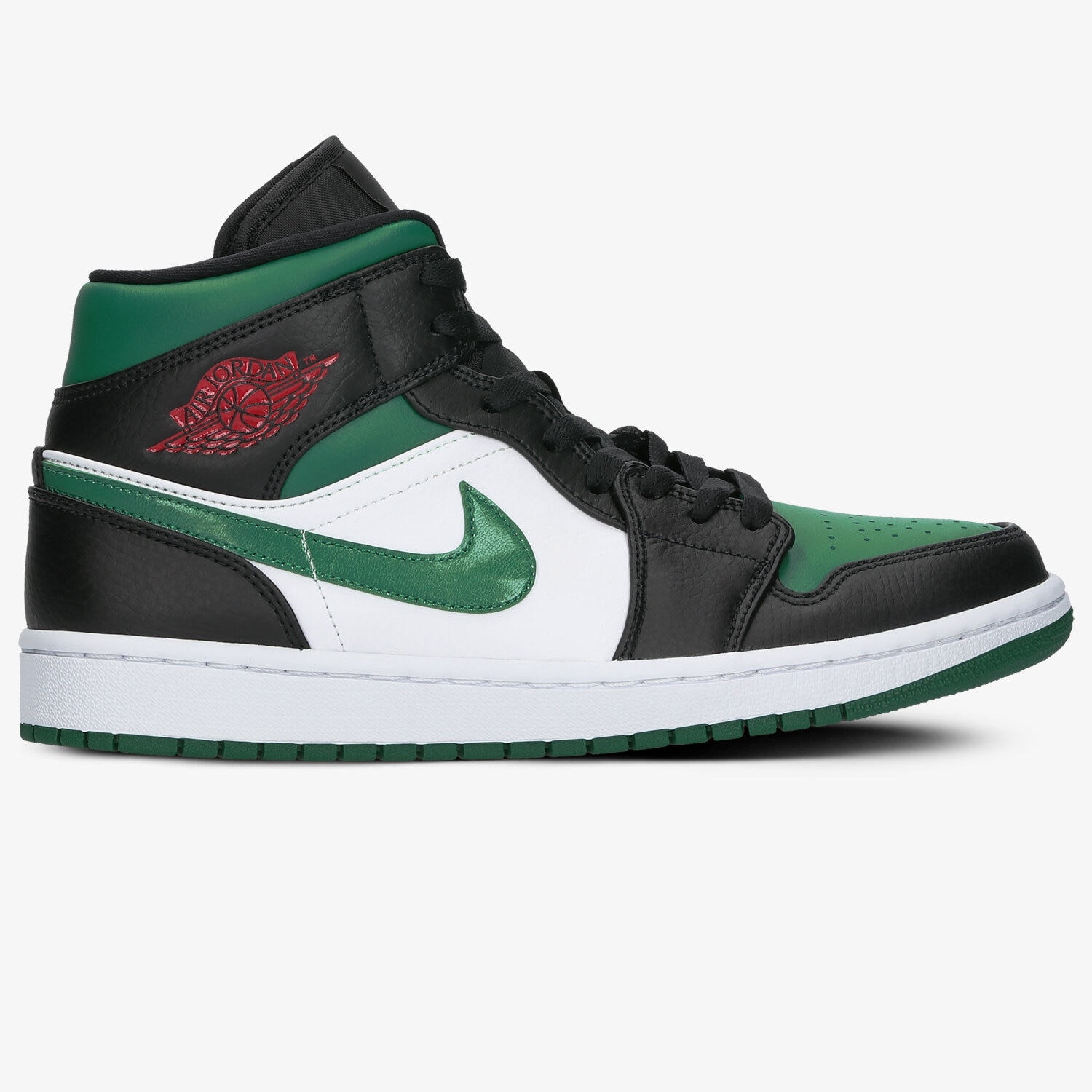 pánské tenisky AIR JORDAN 1 MID 554724-067 ČERNÁ