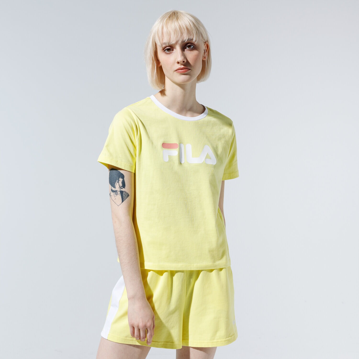 dámské tričko FILA TRIČKO SALOME TEE 687614190 ŽLUTÁ
