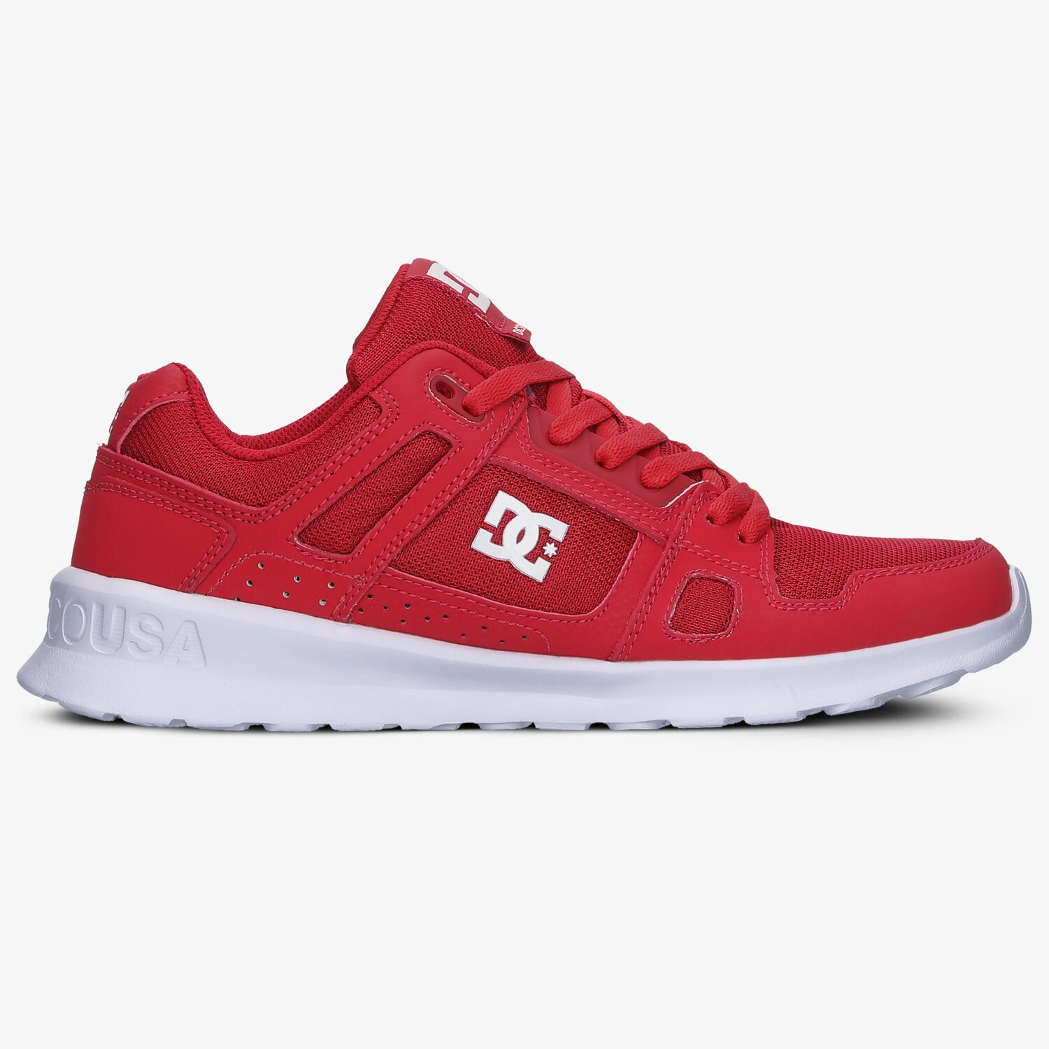 pánské tenisky DC STAG LITE ADYS100578RW2 ČERVENÁ