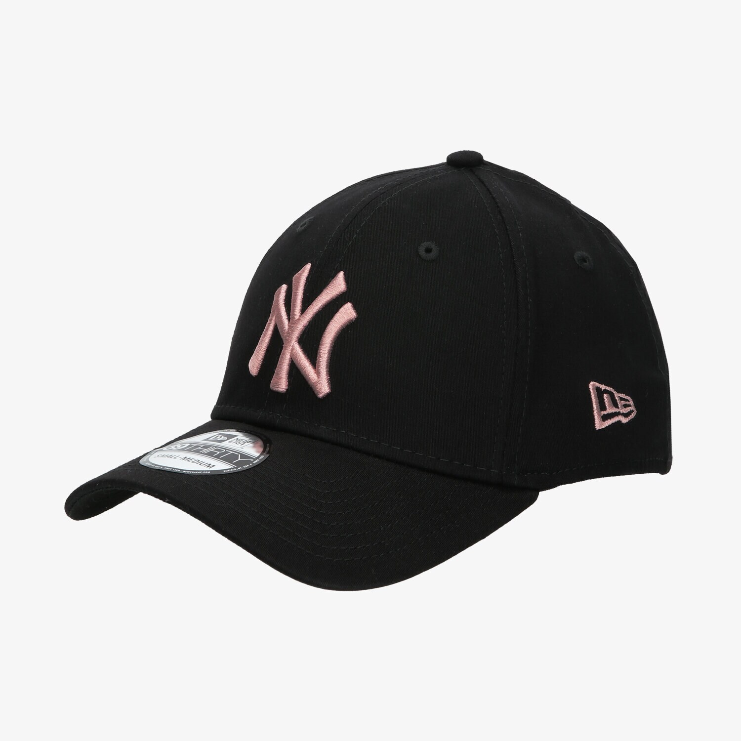 pánská kšiltovka NEW ERA ČEPICE ESSENTIAL 39THIRTY NYY BLK/YEL NEW YORK YANKE 12285504 ČERNÁ