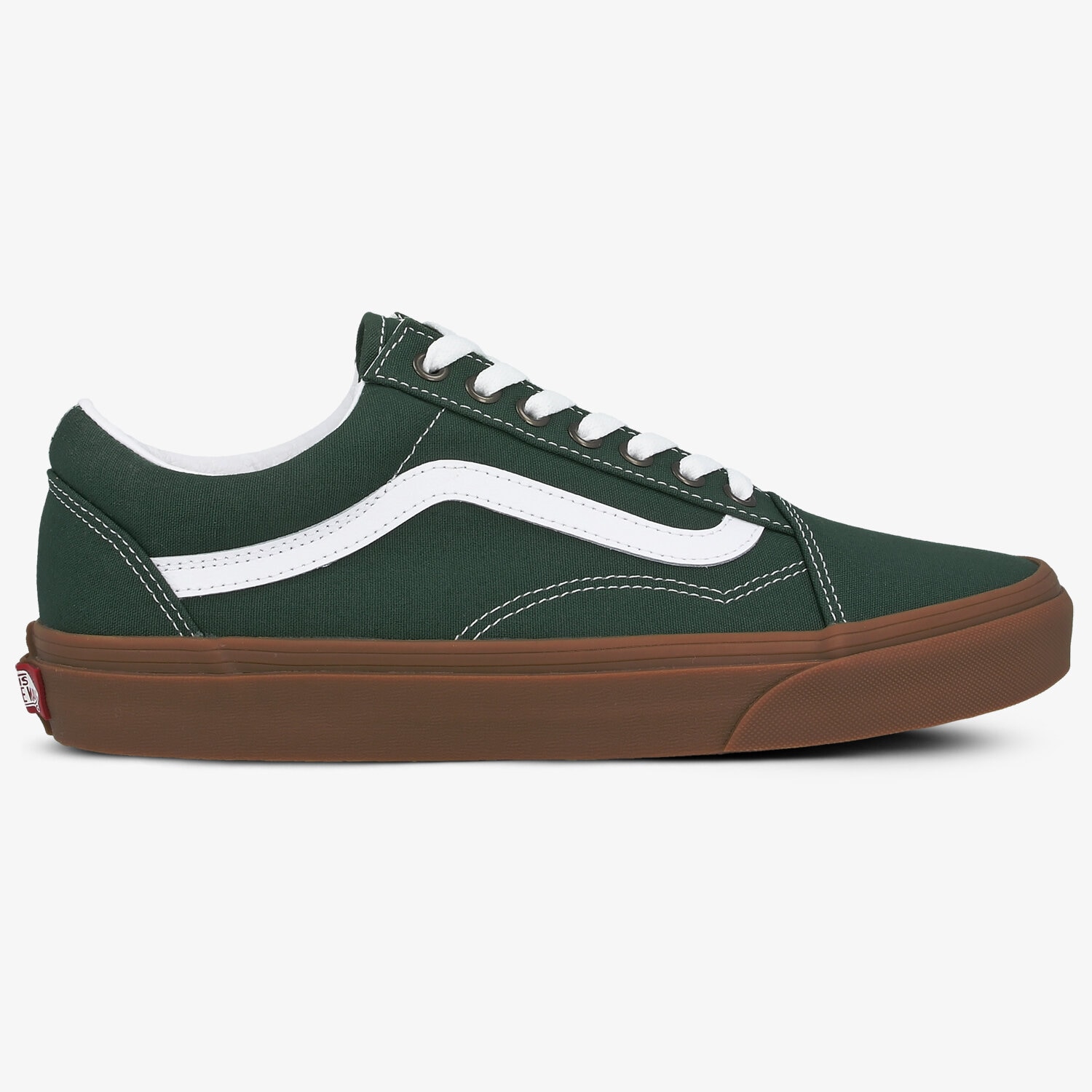 pánské skate boty (skateboardové) VANS OLD SKOOL  VN0A4U3BWYY1 ZELENÁ
