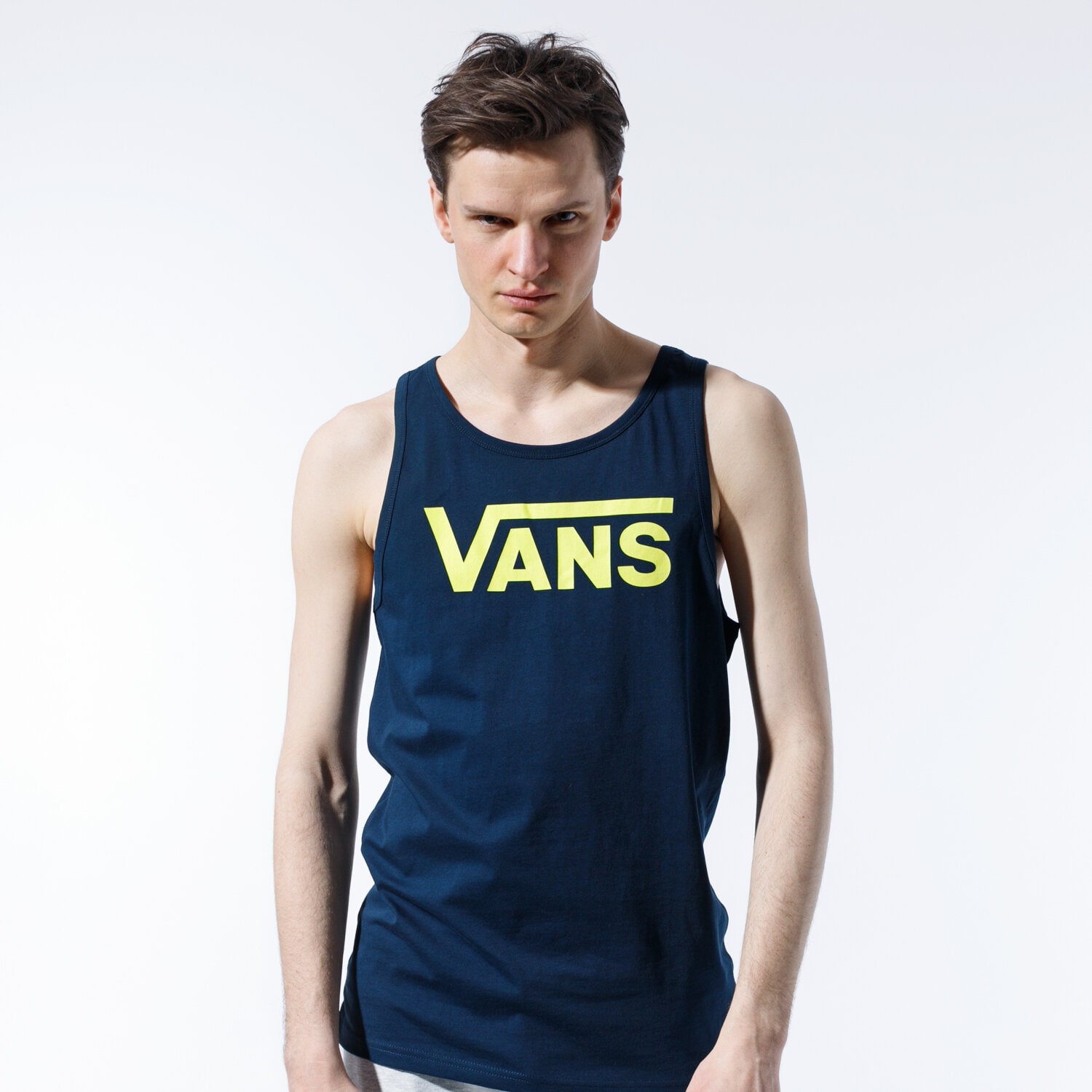 pánská košile VANS TOP VANS CLASSIC TOP VN000Y8VYMQ1 ČERNÁ