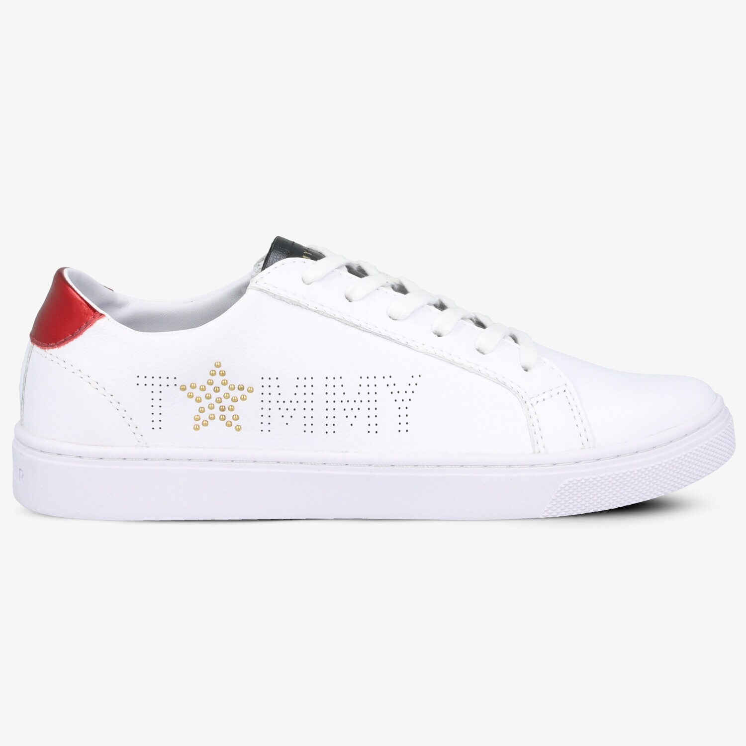 dámské tenisky TOMMY HILFIGER TOMMY STAR METALLIC SNEAKER FW0FW02349020 BÍLÁ