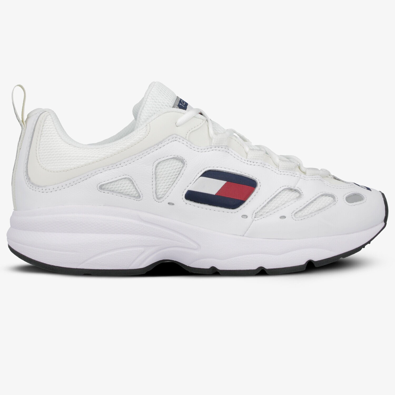 pánské tenisky TOMMY HILFIGER NEVIS 01C2 EM0EM00344100 BÍLÁ