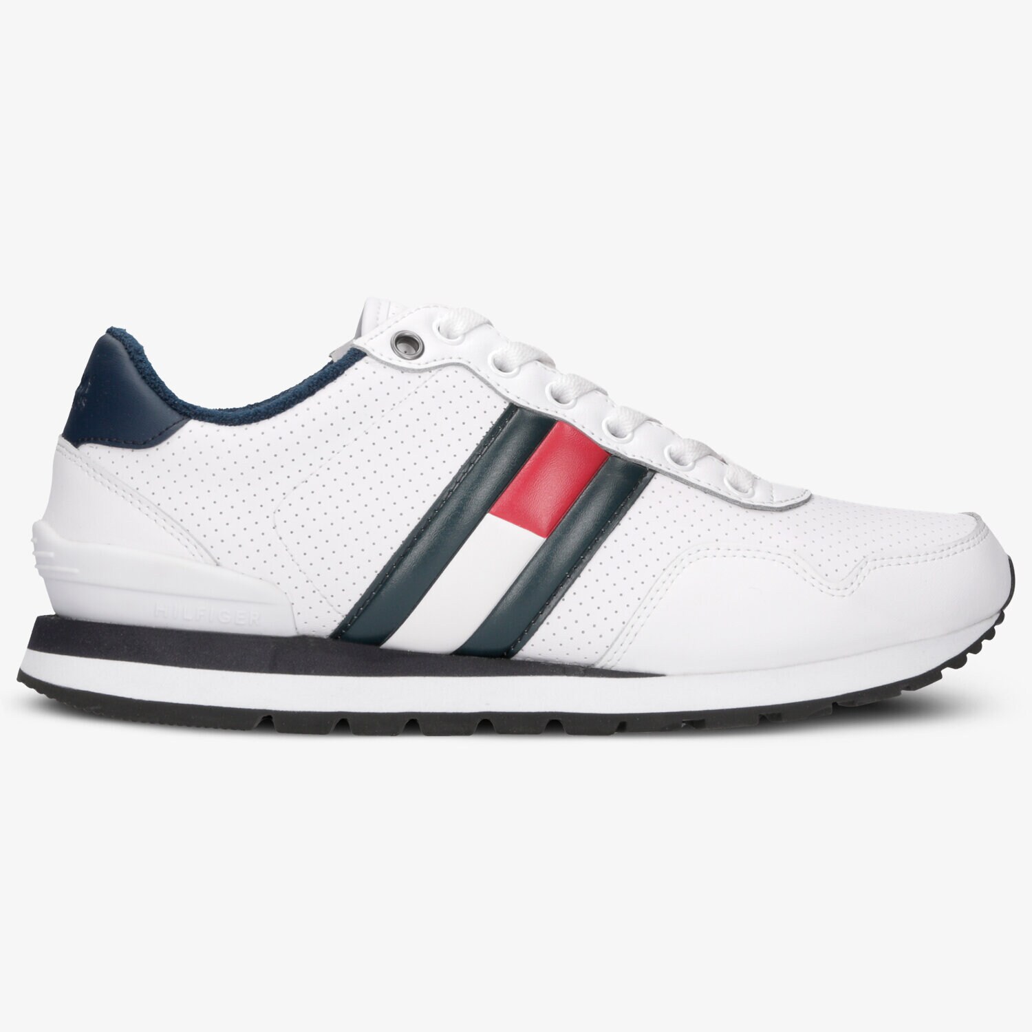 pánské tenisky TOMMY HILFIGER BARON 1A EM0EM00263100 BÍLÁ
