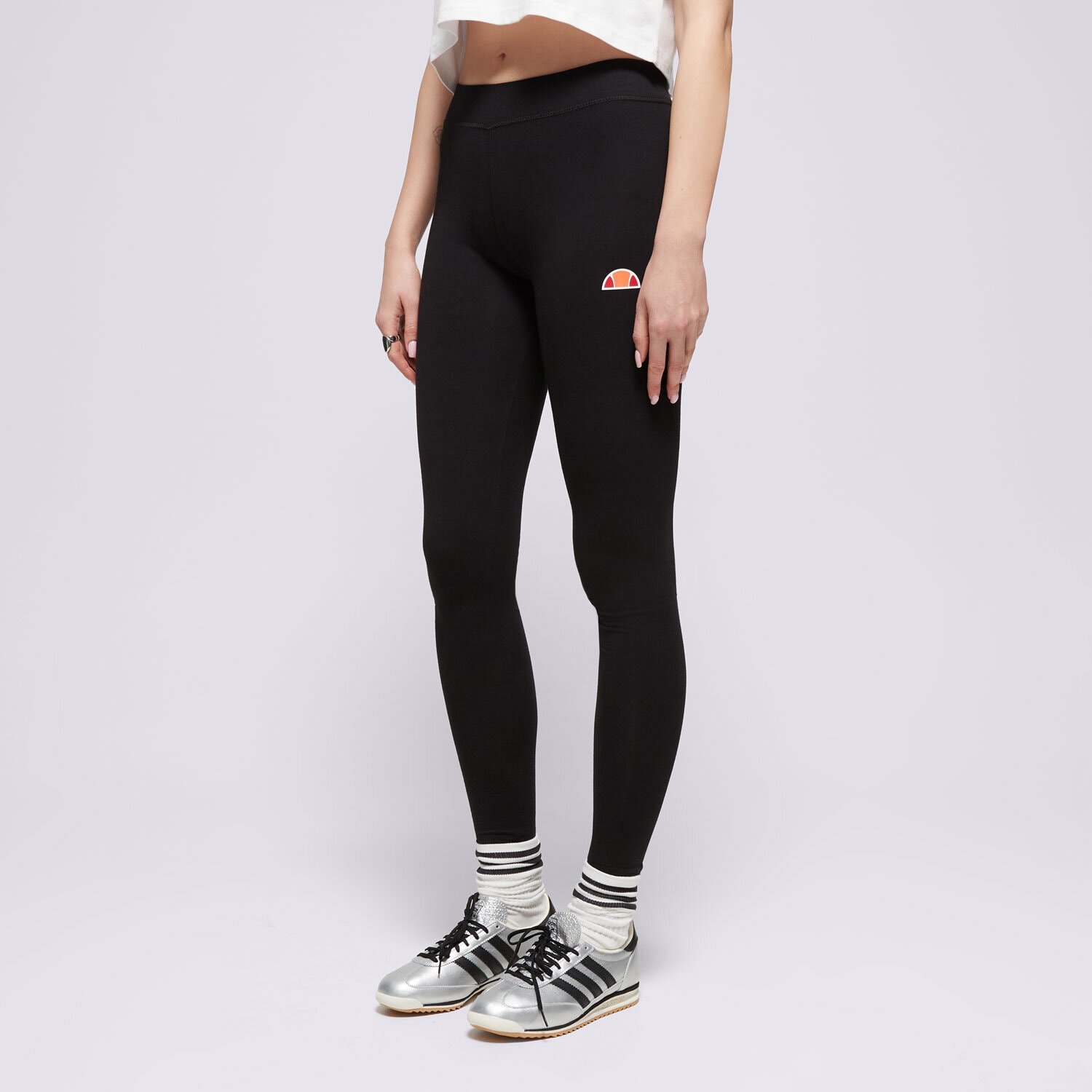 dámské kalhoty ELLESSE LEGGINGS SOLOS 2 BLK SGS04703001 ČERNÁ