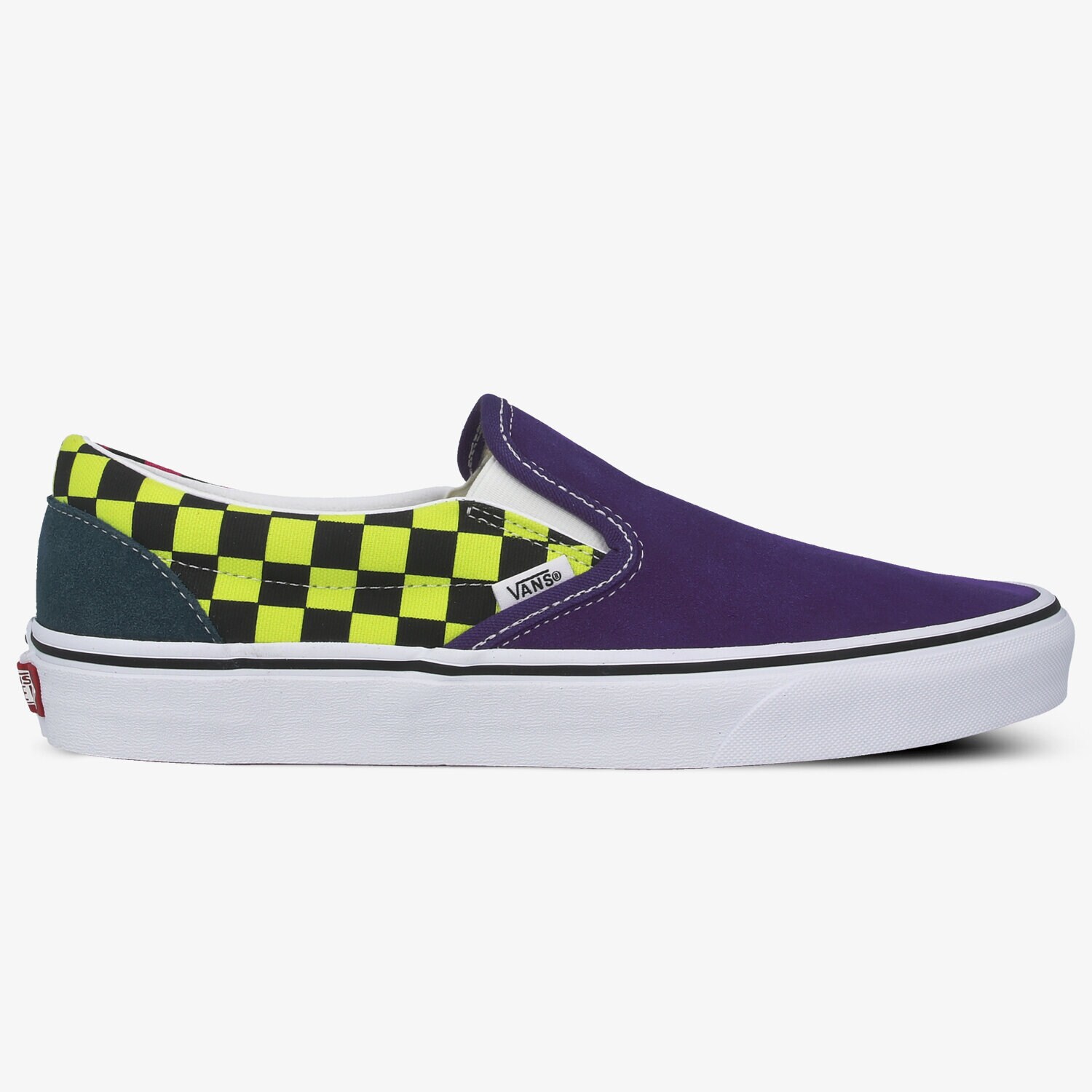 pánské skate boty (skateboardové) VANS CLASSIC SLIP-ON  VN0A4BV30061 FIALOVÁ