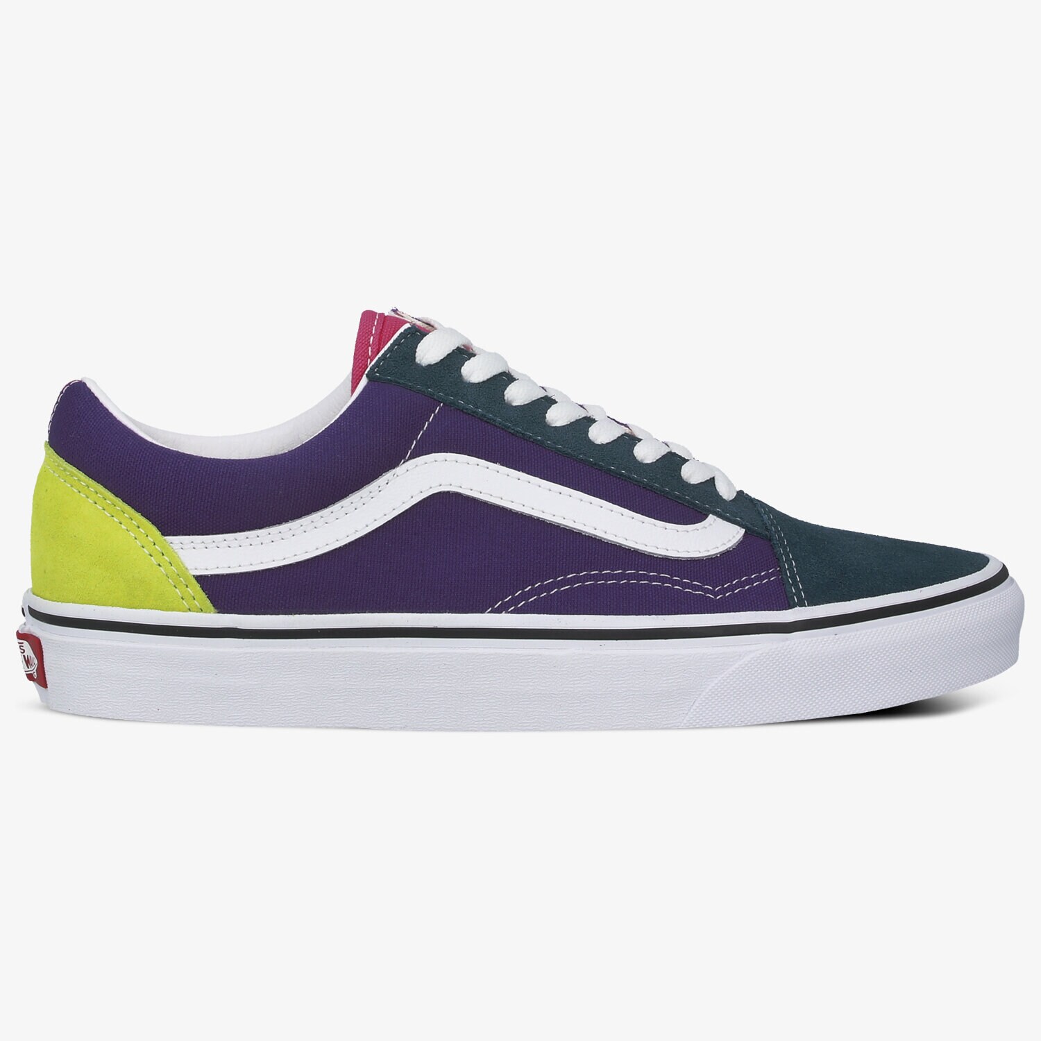 pánské skate boty (skateboardové) VANS OLD SKOOL  VN0A38G10071 FIALOVÁ