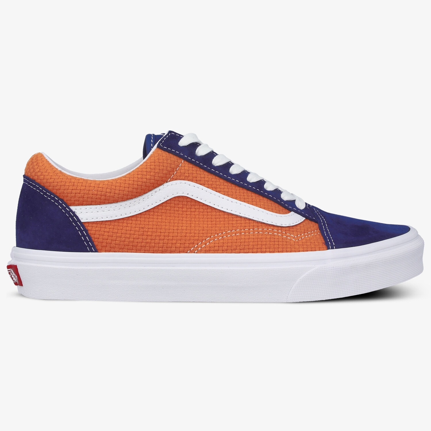 pánské skate boty (skateboardové) VANS OLD SKOOL  VN0A4U3BWTJ1 MODRÁ