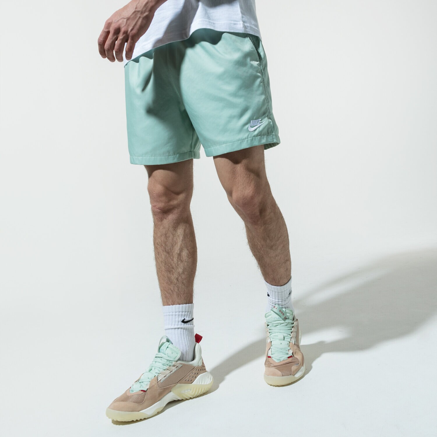 pánské kraťasy NIKE ŠORTKY  SPORTSWEAR AR2382-321 ZELENÁ