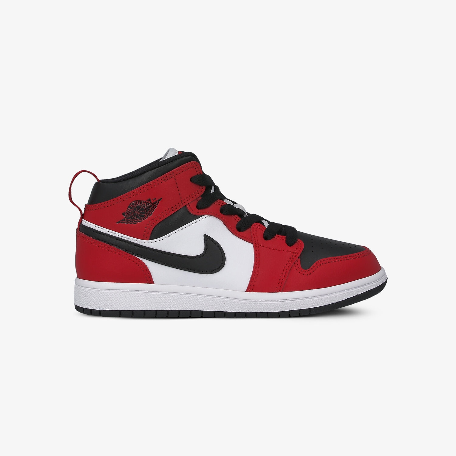 dětské tenisky AIR JORDAN 1 MID (PS)  640734-069 ČERVENÁ