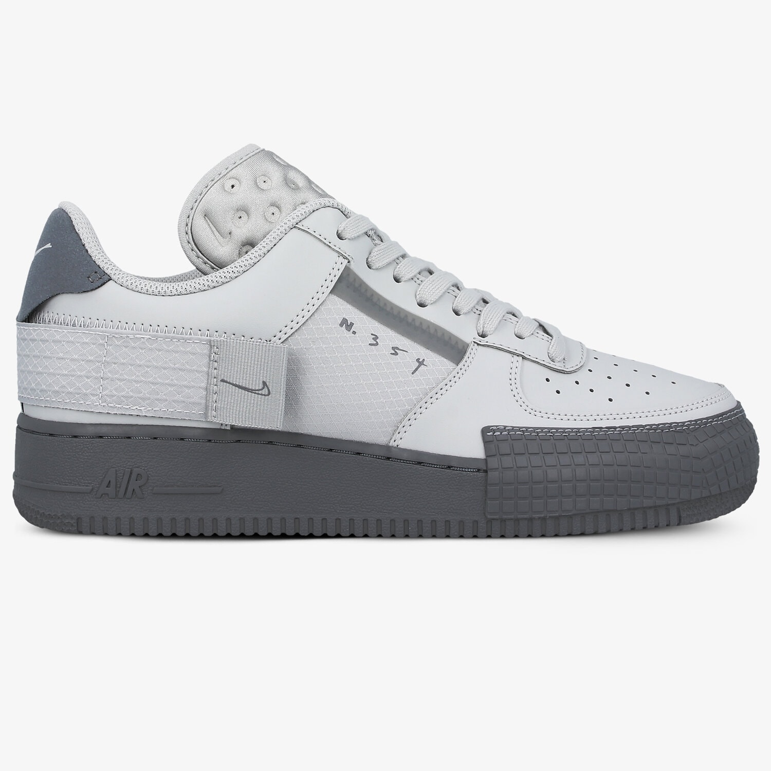 pánské tenisky NIKE AIR FORCE 1 TYPE-2 CT2584-001 ŠEDÁ