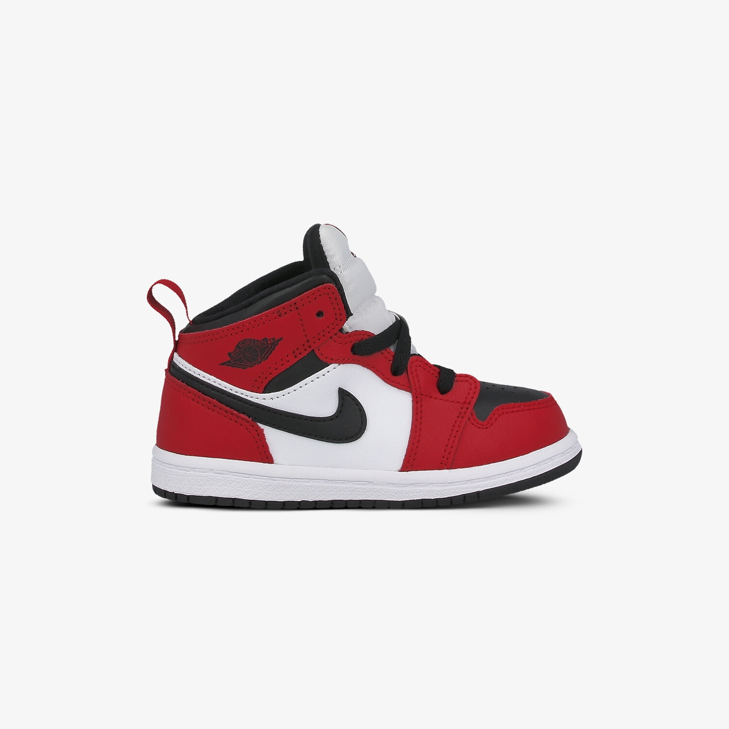 dětské tenisky AIR JORDAN 1 MID (TD)  640735-069 ČERVENÁ