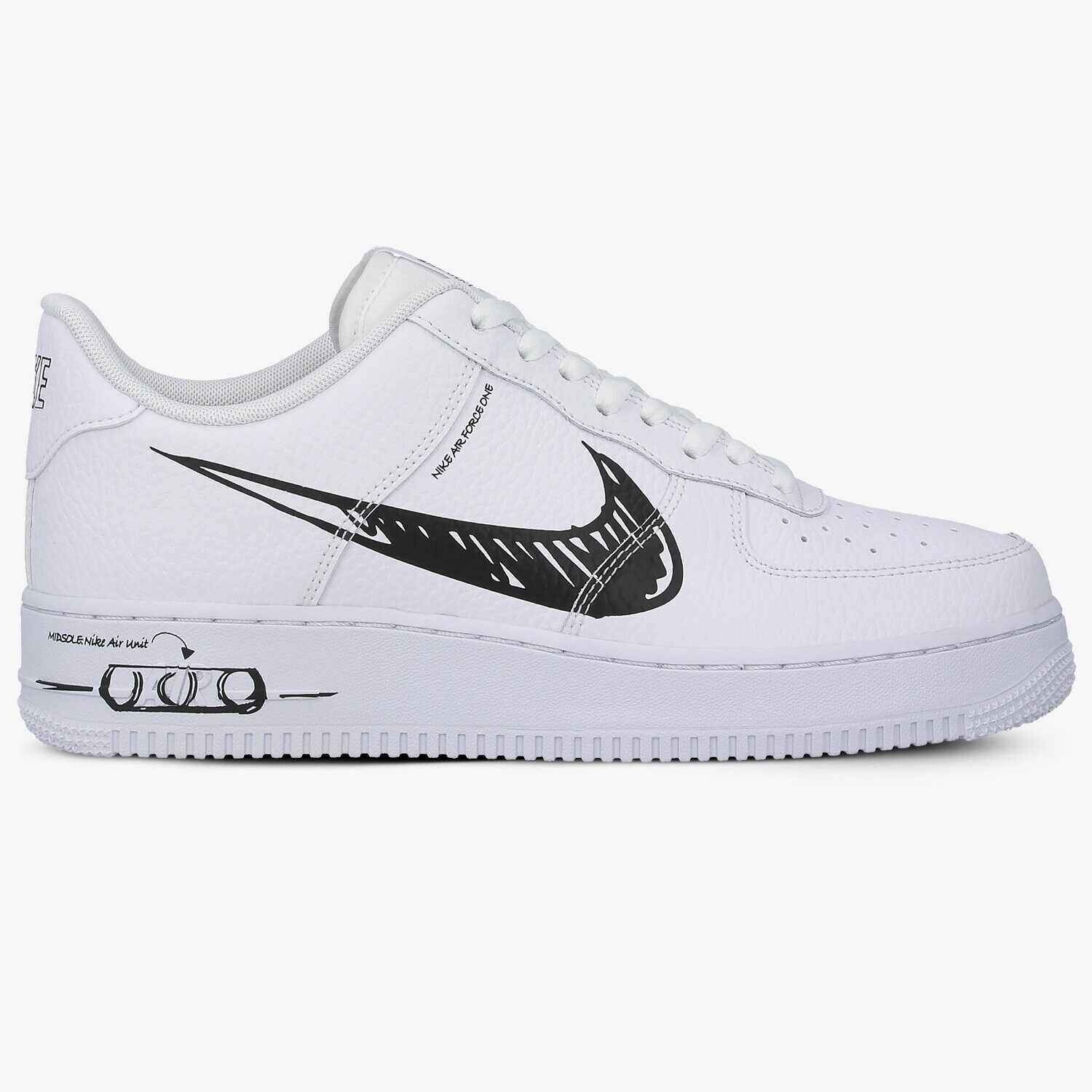 pánské tenisky NIKE AIR FORCE 1 LV8 UTILITY  CW7581-101 BÍLÁ