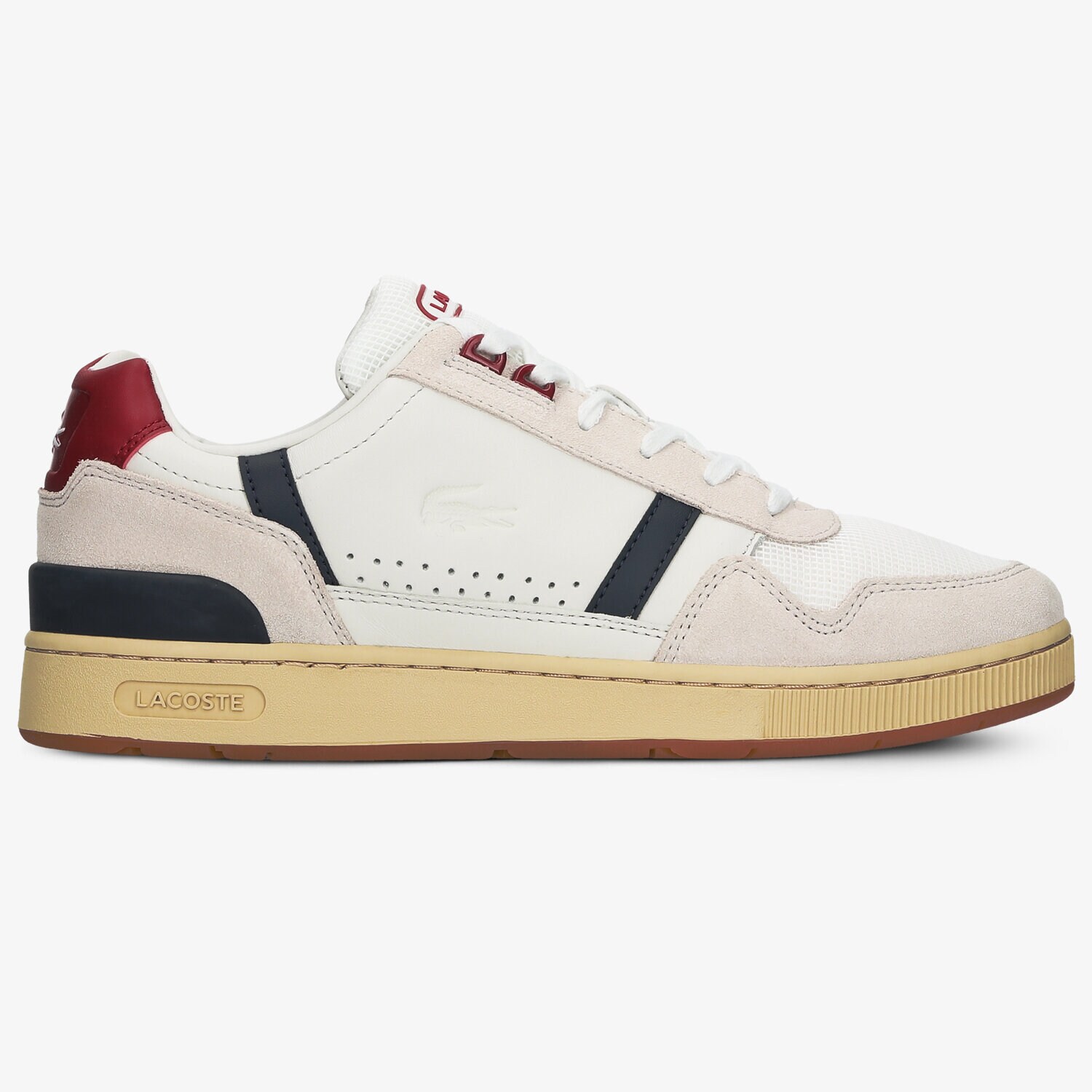 pánské tenisky LACOSTE T-CLIP 120 2 US 739SMA00578R1 BÍLÁ