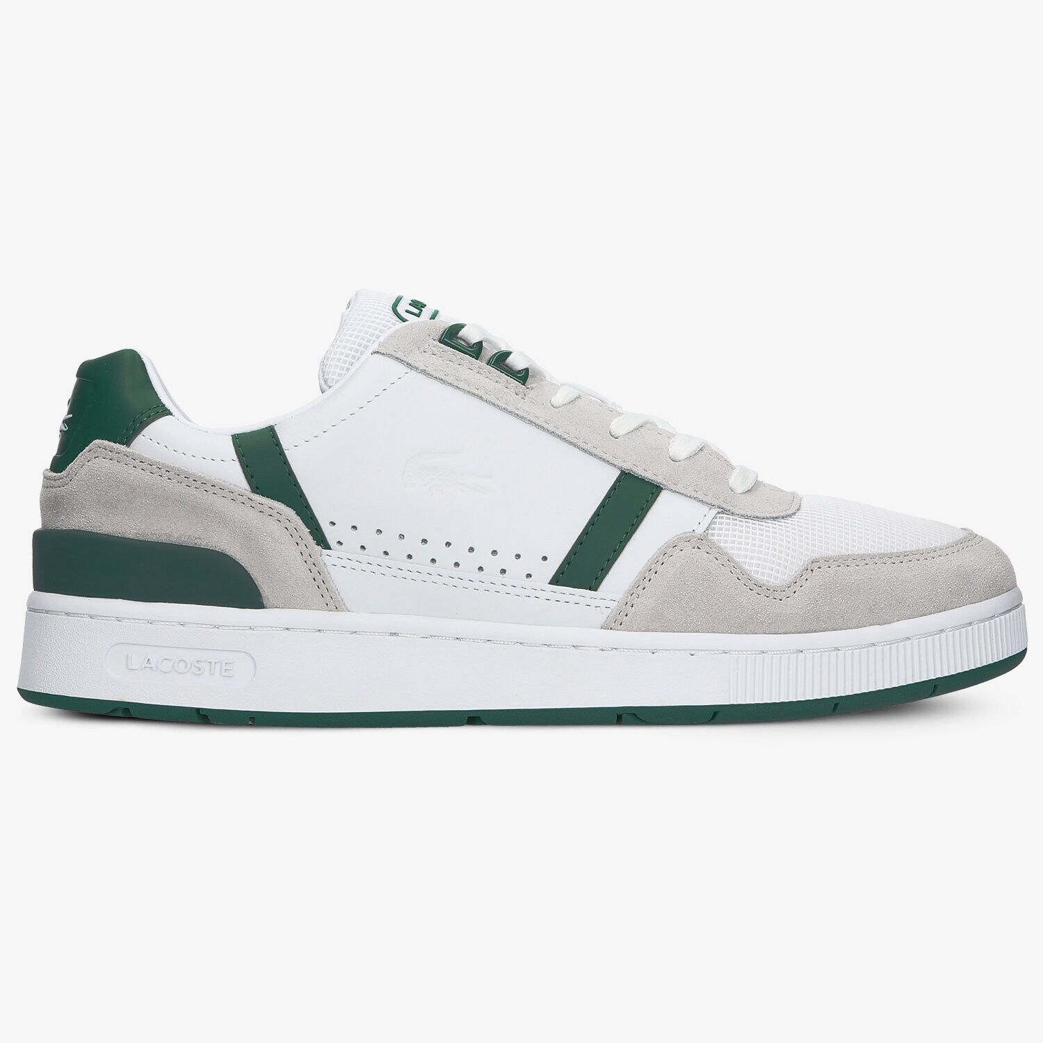 pánské tenisky LACOSTE T-CLIP 120 3 US 739SMA0063082 BÍLÁ