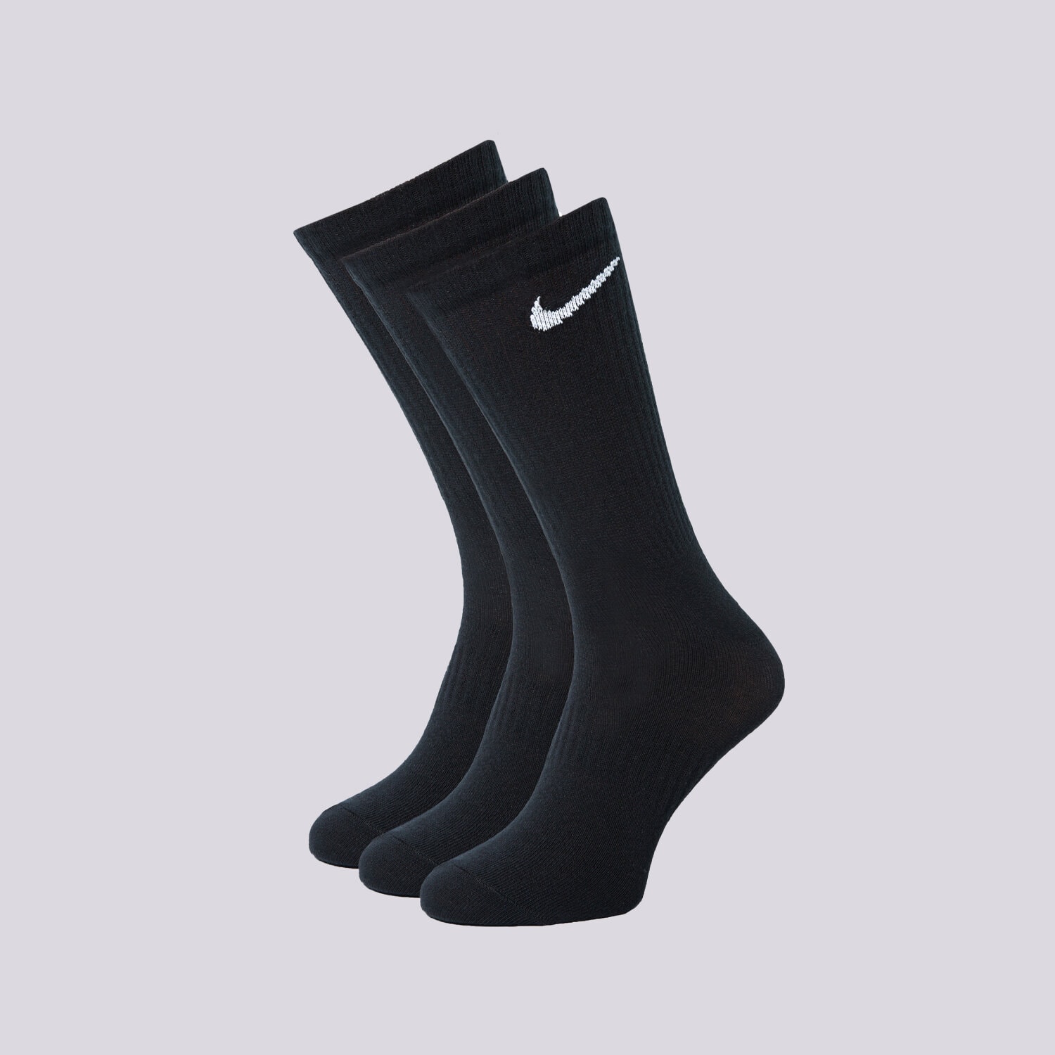 dámské ponožky NIKE PONOŽKY EVERYDAY 3PACK SX7676-010 ČERNÁ