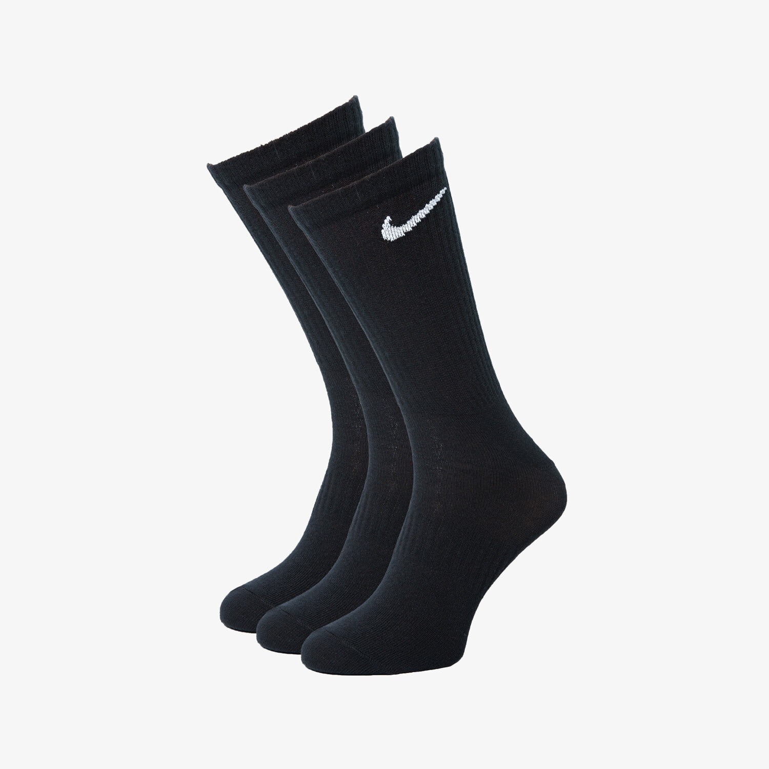dámské ponožky NIKE PONOŽKY EVERYDAY 3PACK SX7676-010 ČERNÁ
