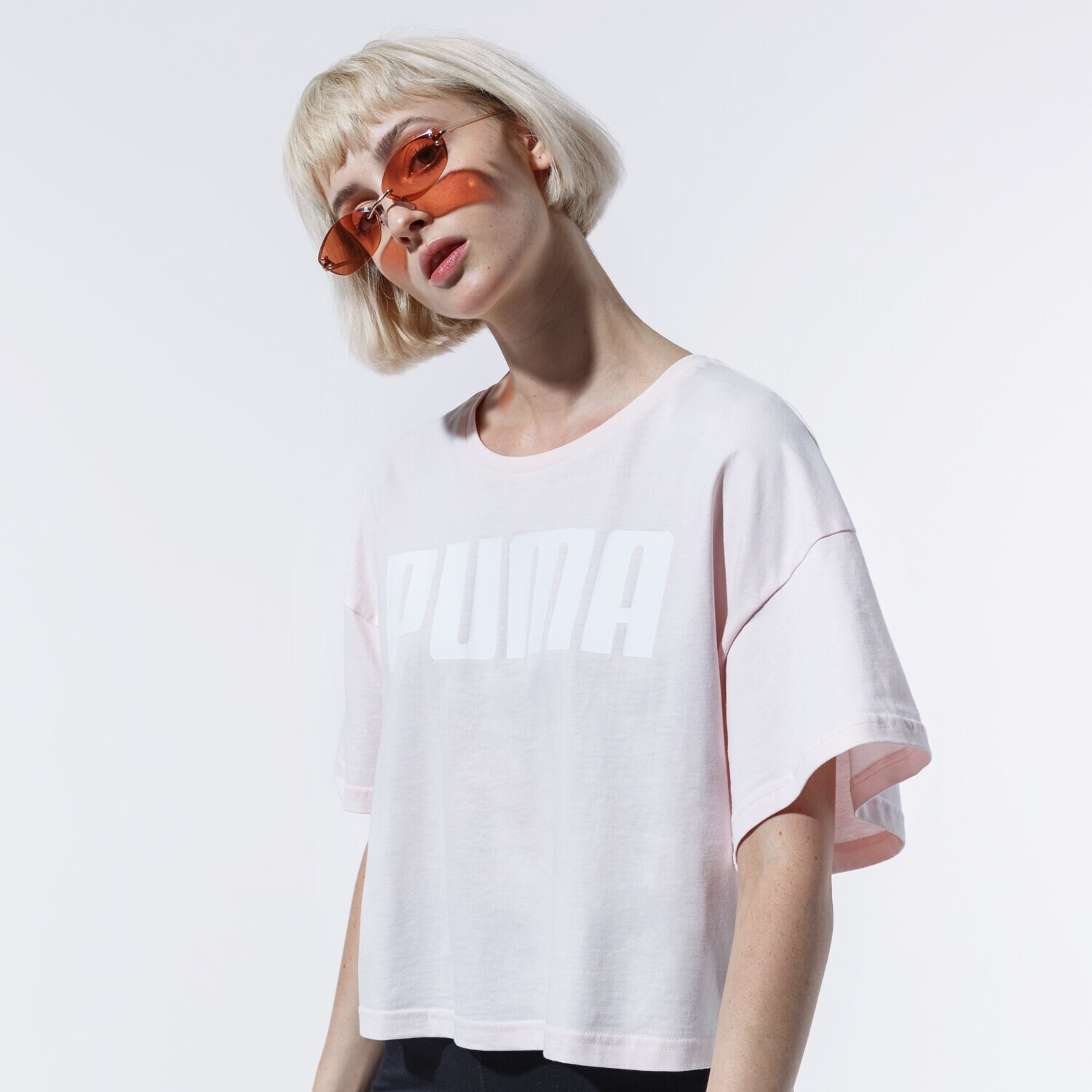 dámské tričko PUMA TRIČKO REBEL FASHION TEE 58130817 RŮŽOVÁ