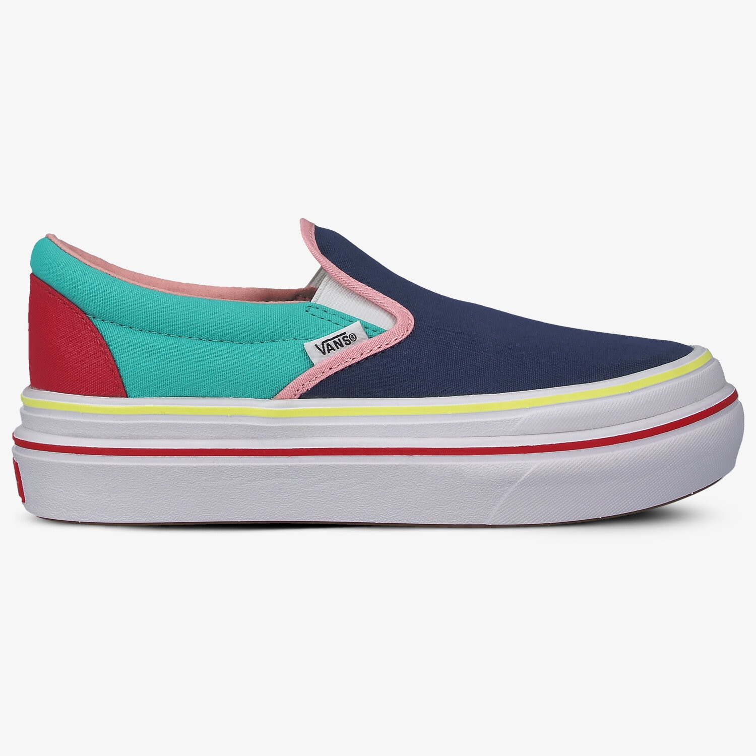 dámské tenisky VANS UA SUPER COMFYCUSH SLIP-ON VN0A4U1FXT61 VÍCEBAREVNÁ