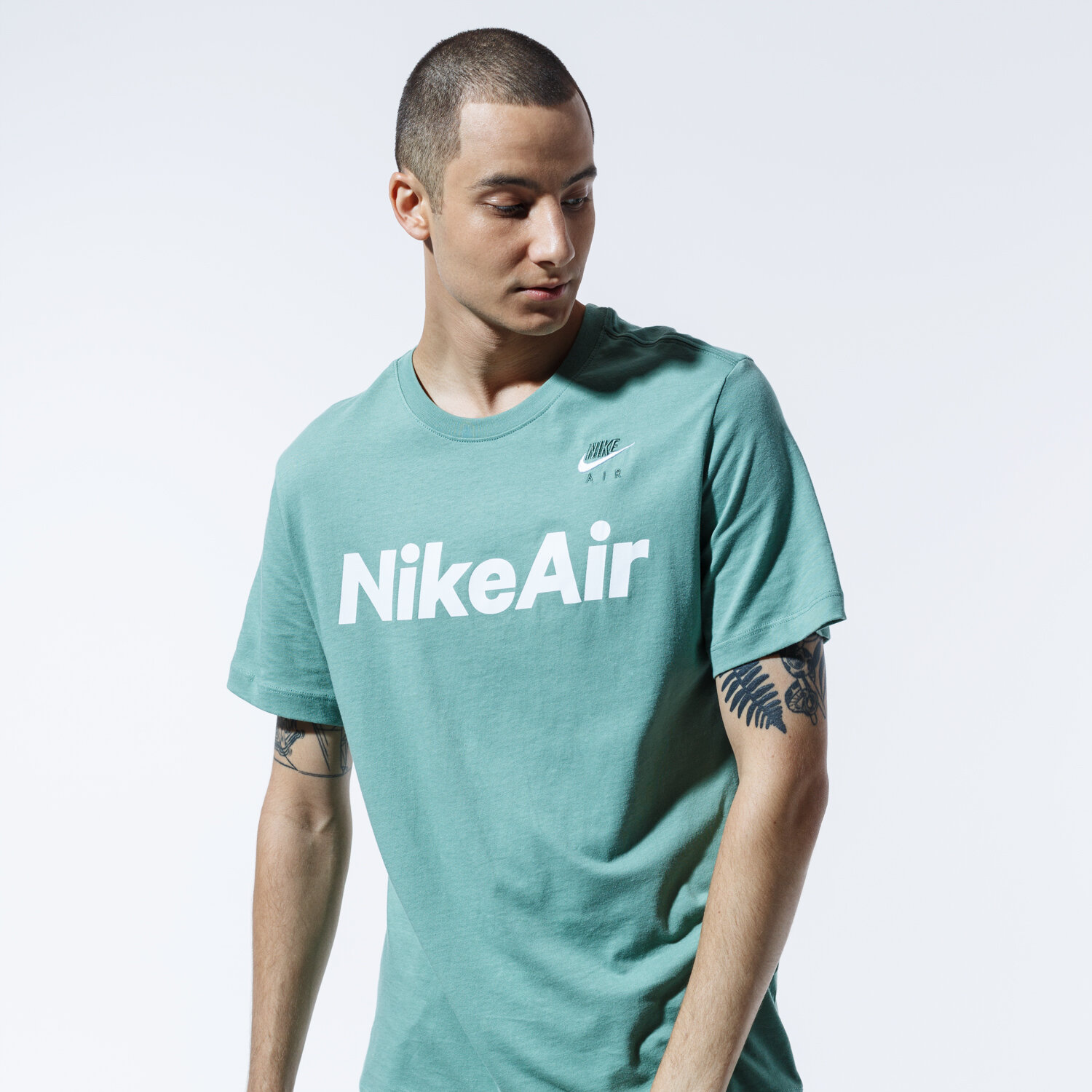 pánské tričko NIKE TRIČKO AIR CK2232-352 ZELENÁ