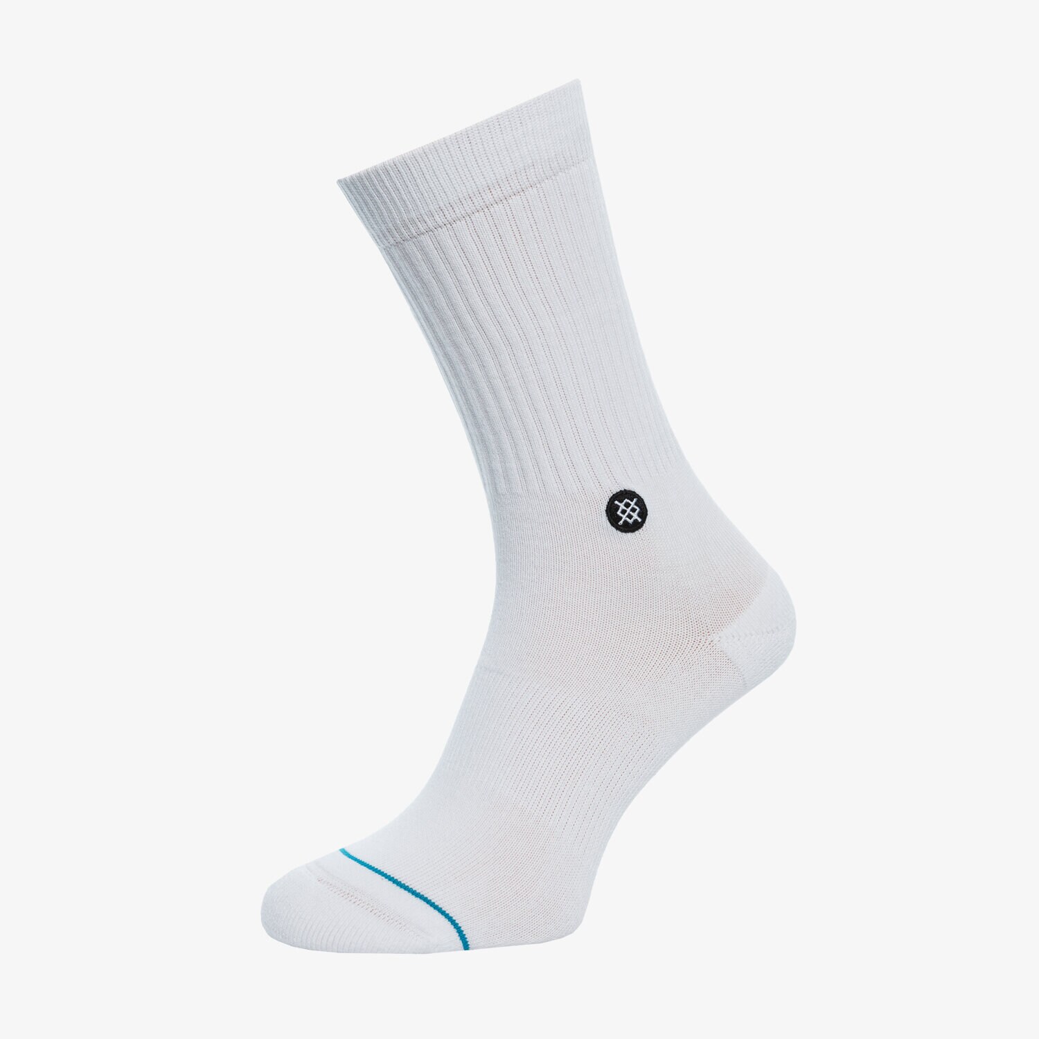 pánské ponožky STANCE PONOŽKY ICON WHT M311D14ICOWHT BÍLÁ