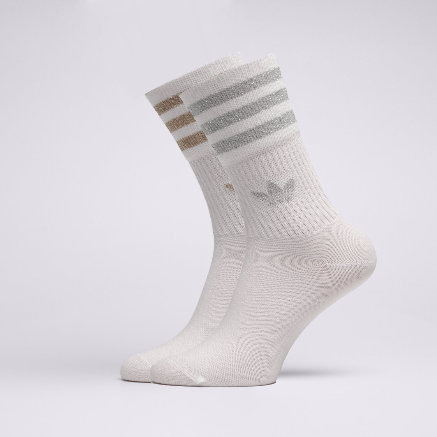 dámské ponožky ADIDAS PONOŽKY MID CUT GLT SCK HK0300 BÍLÁ