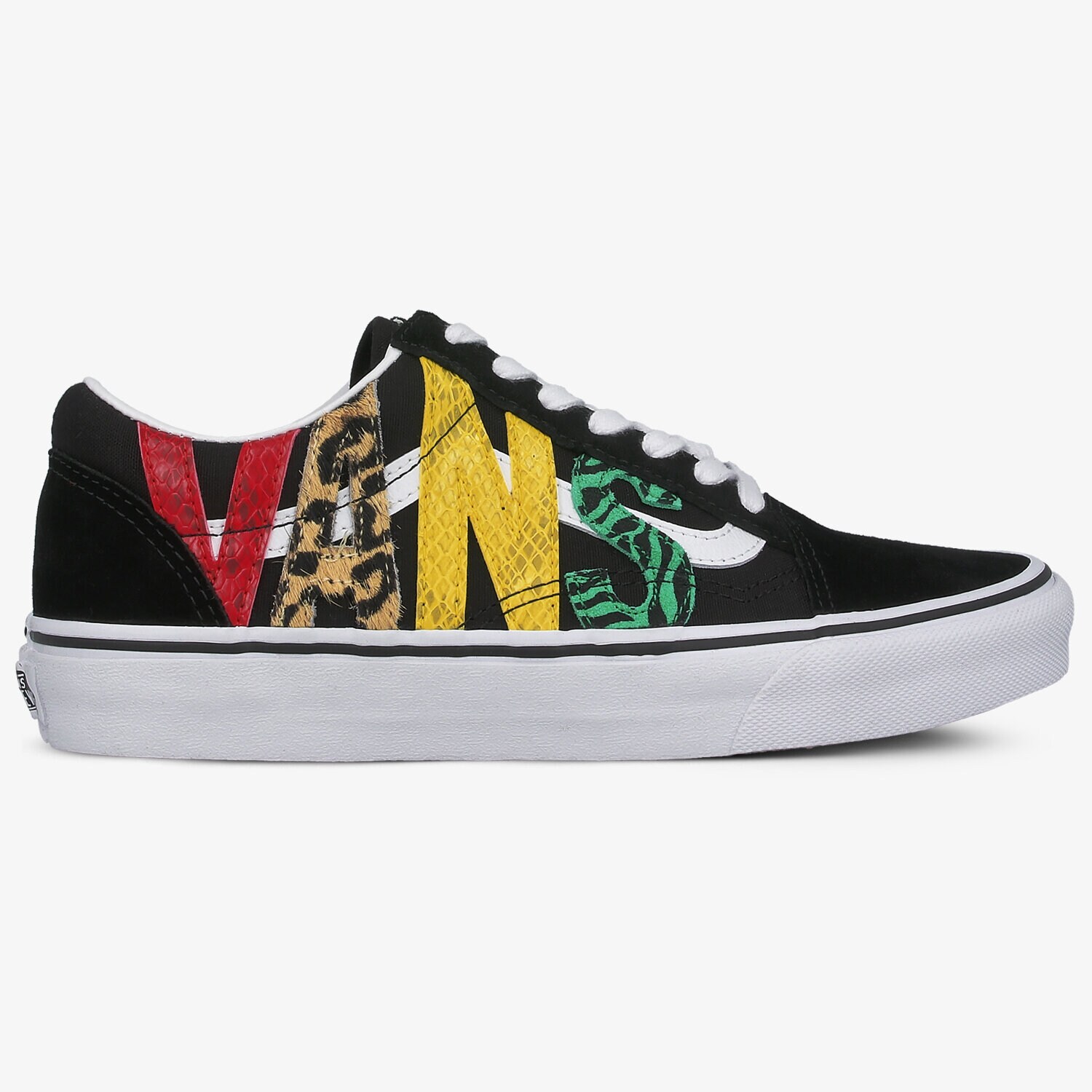 dámské tenisky VANS UA OLD SKOOL VN0A4U3BXF11 ČERNÁ