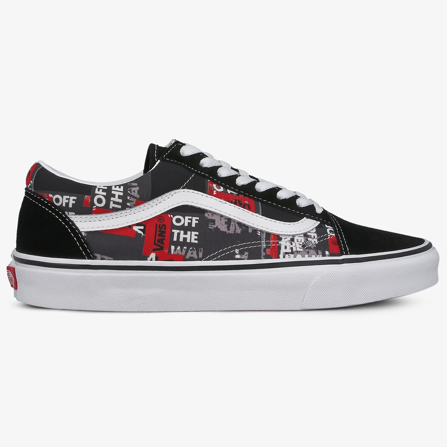 pánské skate boty (skateboardové) VANS UA OLD SKOOL VN0A4U3BWZ41 ČERNÁ