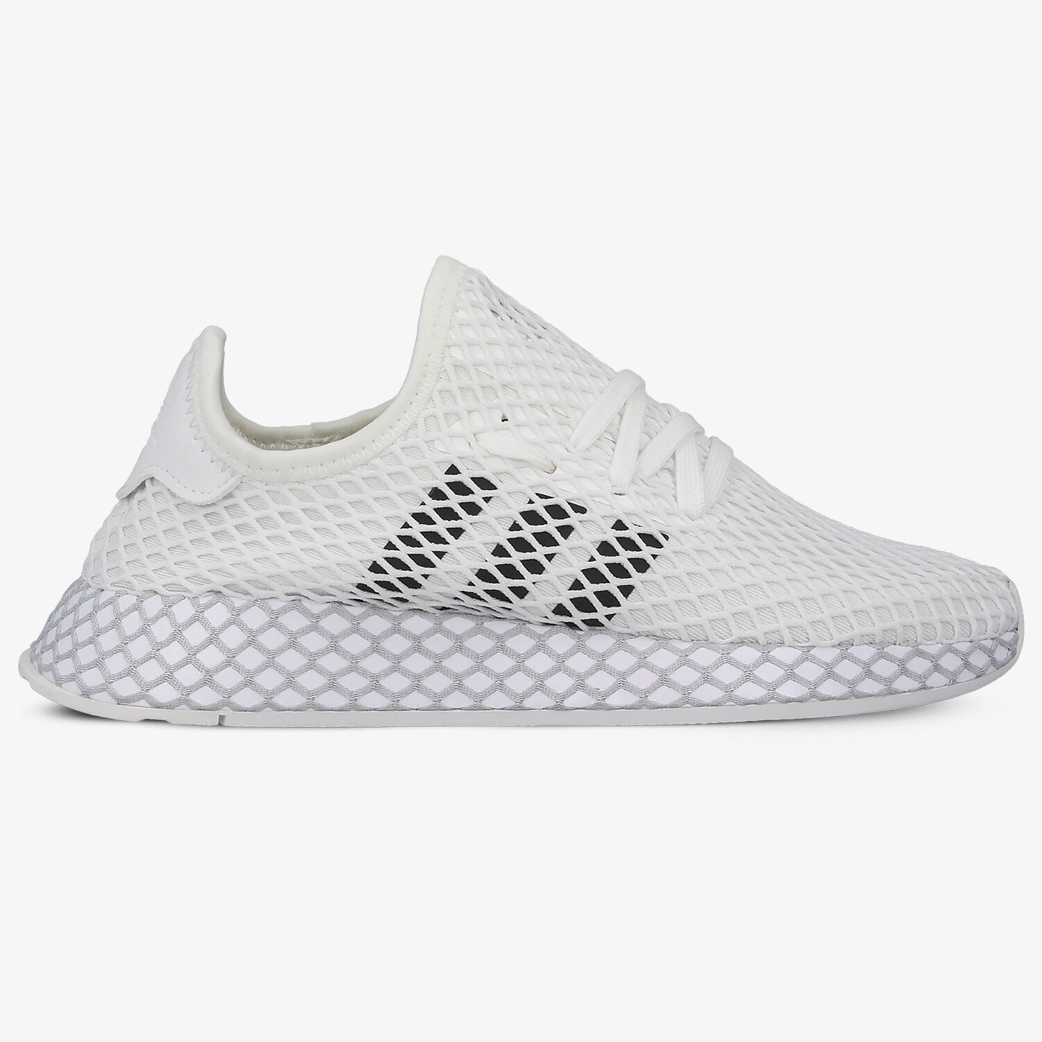 dětské tenisky ADIDAS DEERUPT RUNNER J F34295 BÍLÁ