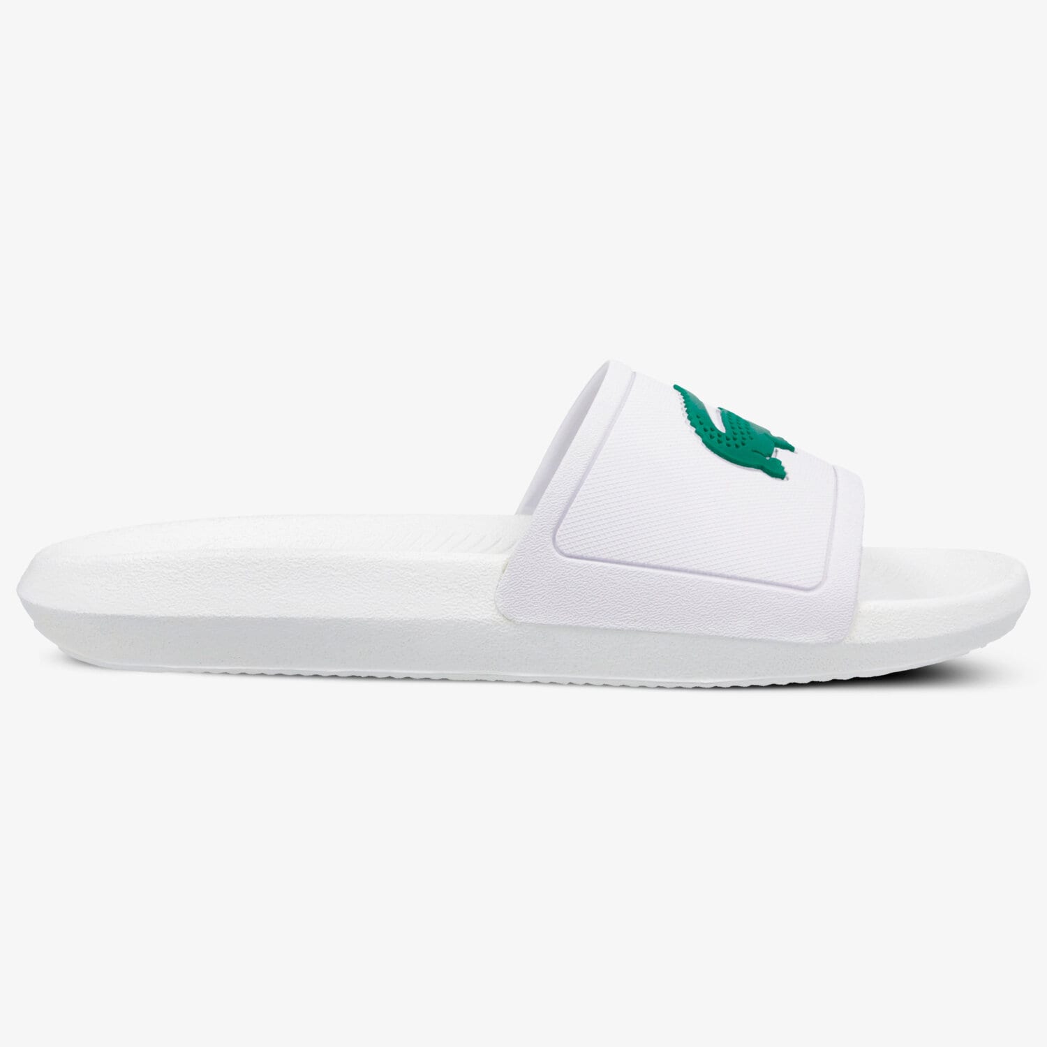LACOSTE CROCO SLIDE 119 3 CFA 737CFA0005082 BÍLÁ