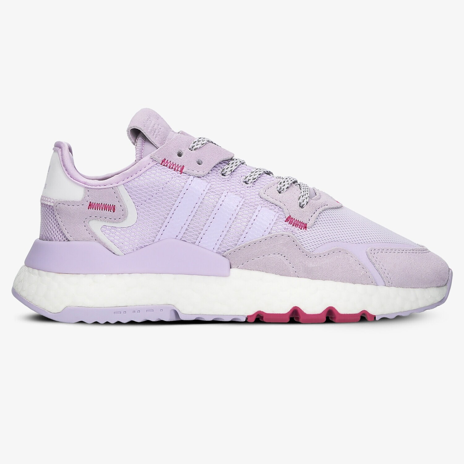 dětské tenisky ADIDAS NITE JOGGER J FV4557 FIALOVÁ