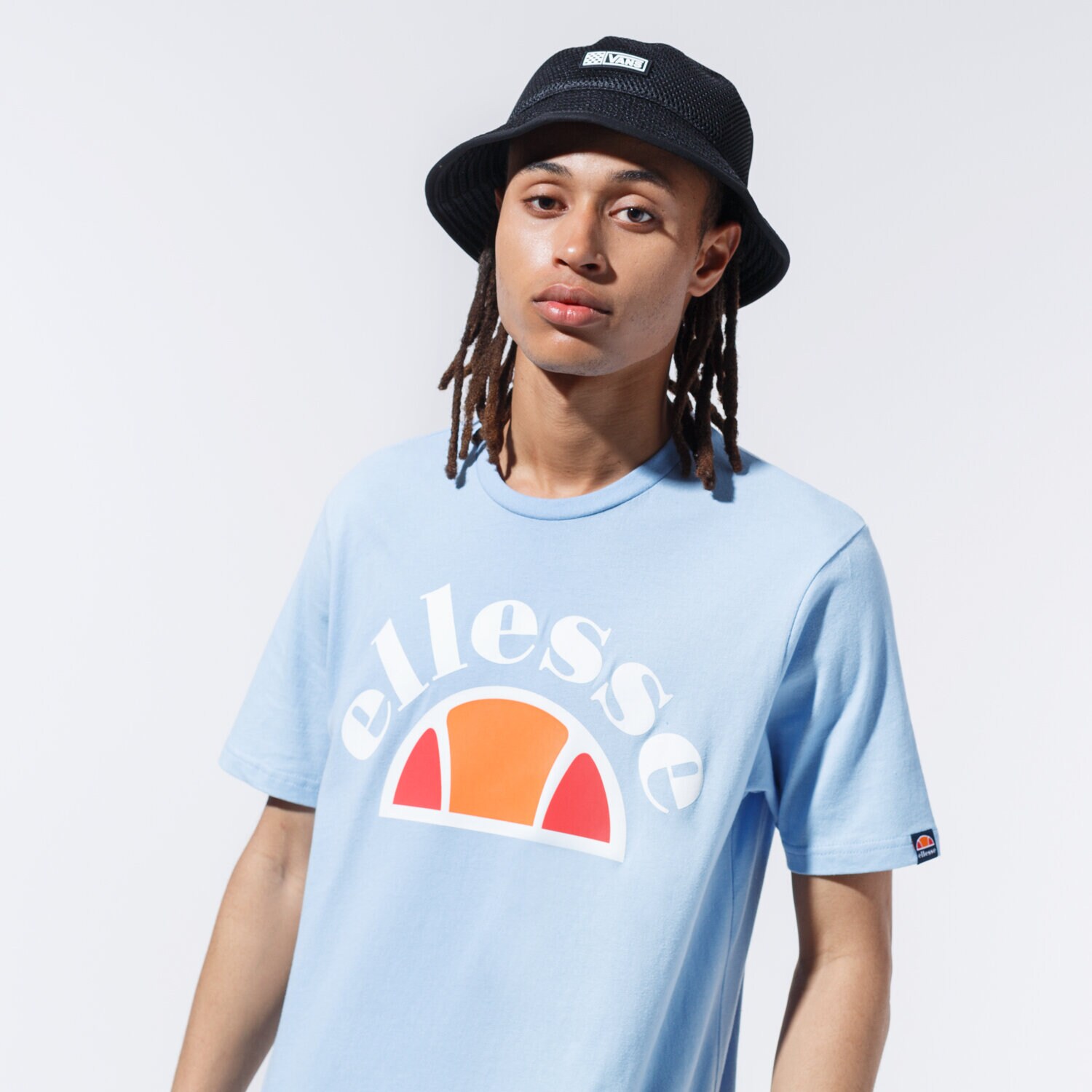 pánské tričko ELLESSE TRIČKO TEDI SHE09993LIGHTBLUE MODRÁ