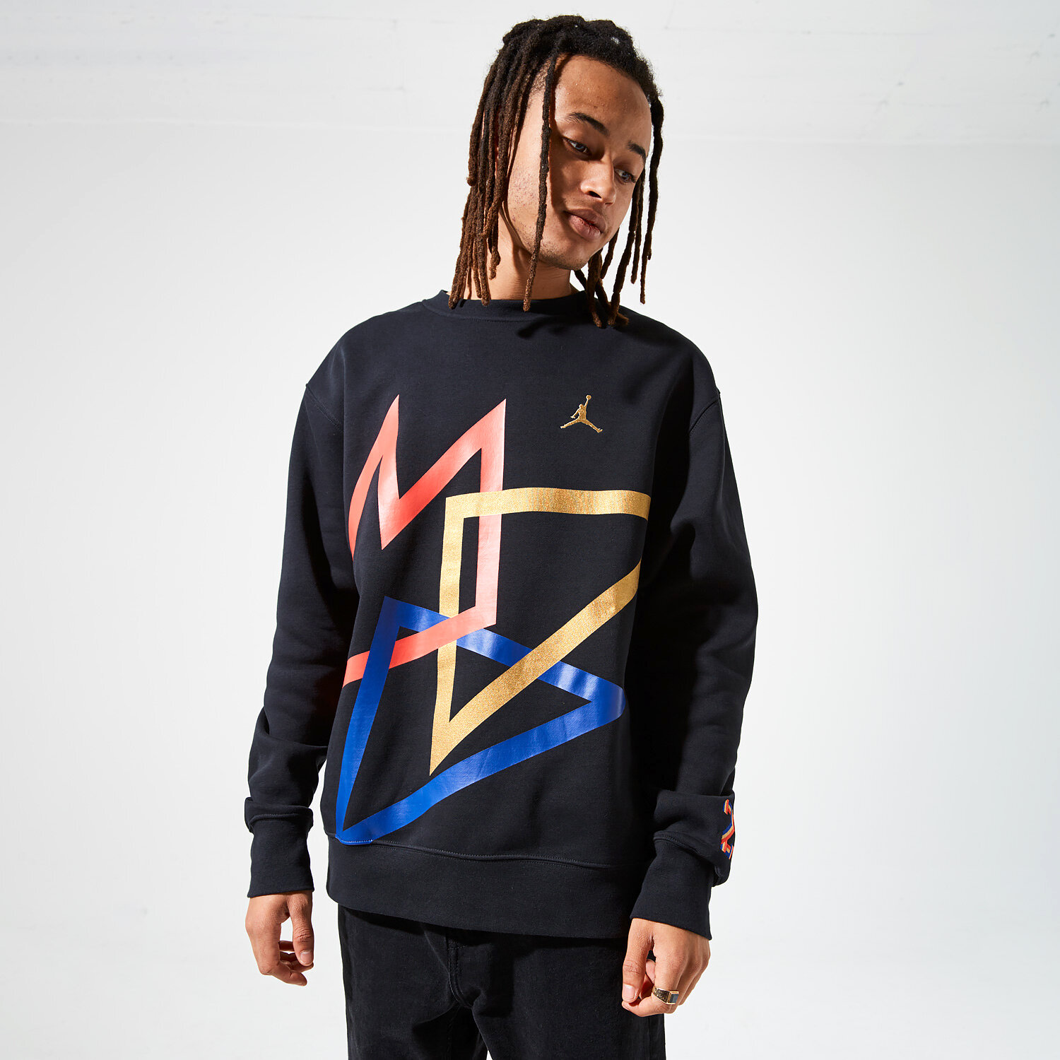 pánská mikina JORDAN MIKINA SPORT DNA CK9569-010 ČERNÁ