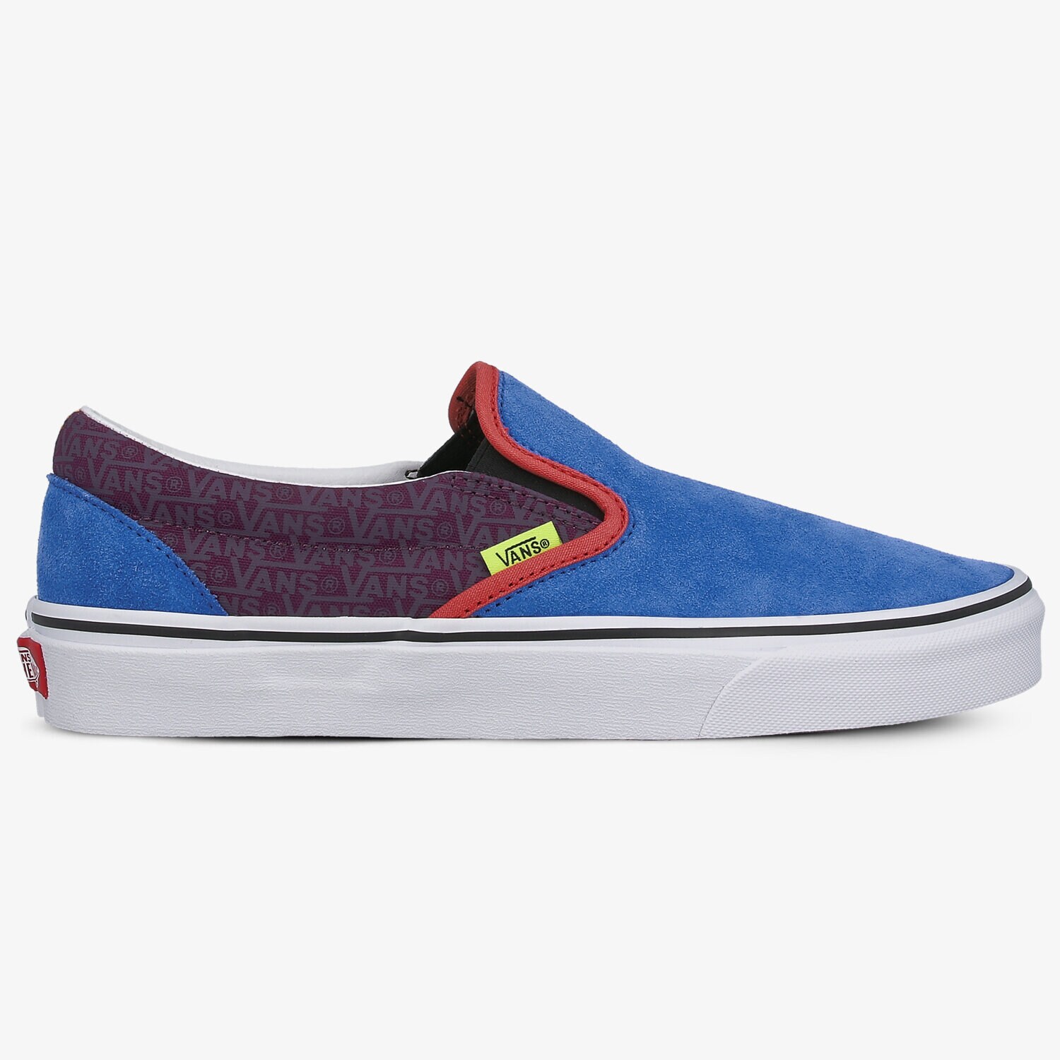 pánské skate boty (skateboardové) VANS UA CLASSIC SLIP-ON VN0A4BV316V1 VÍCEBAREVNÁ
