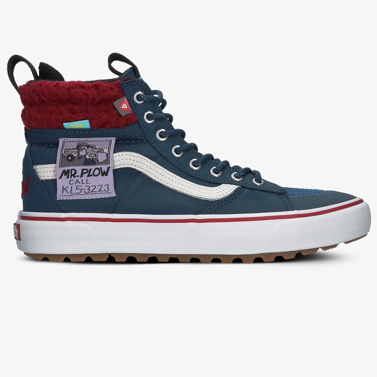 pánské skate boty (skateboardové) VANS UA SK8-HI MTE 2.0 DX VN0A4P3I23V1 MODRÁ