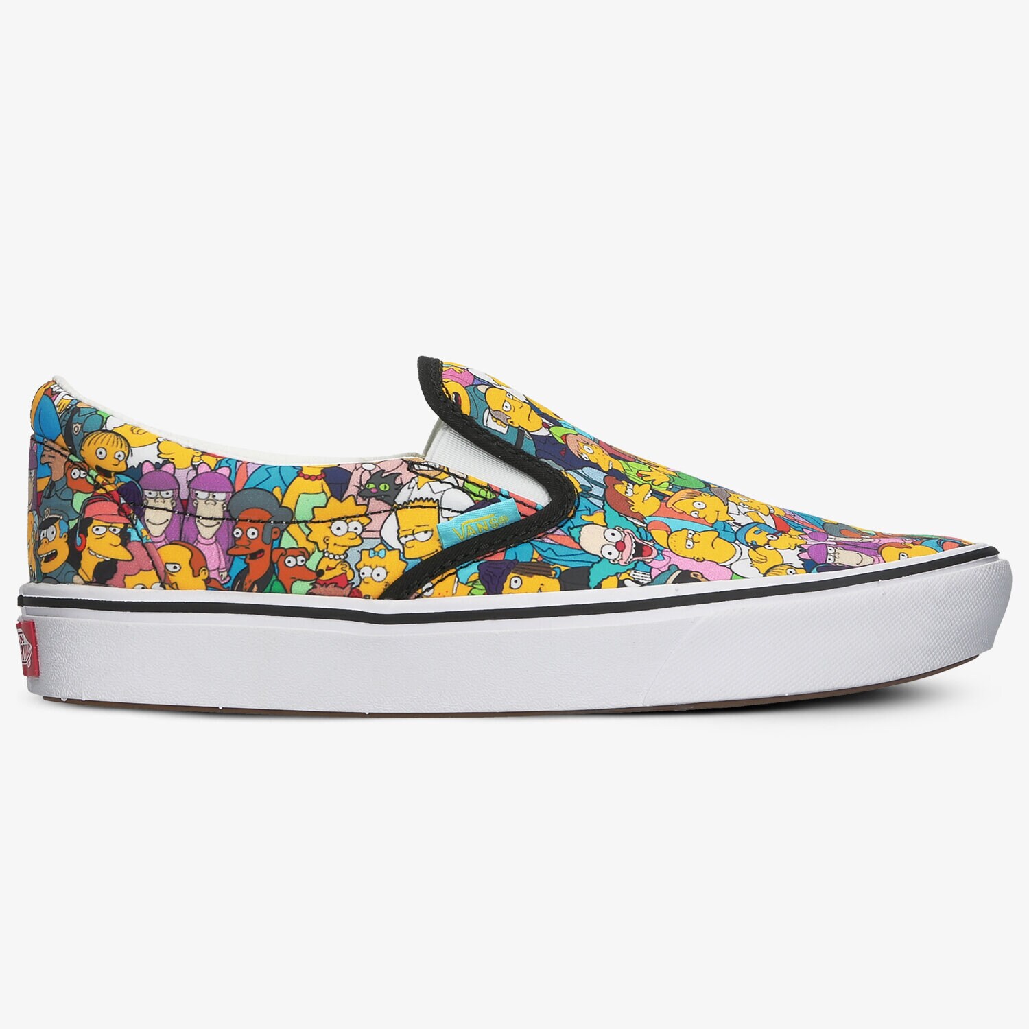 pánské skate boty (skateboardové) VANS UA COMFYCUSH SLIP-ON VN0A3WMD1TJ VÍCEBAREVNÁ