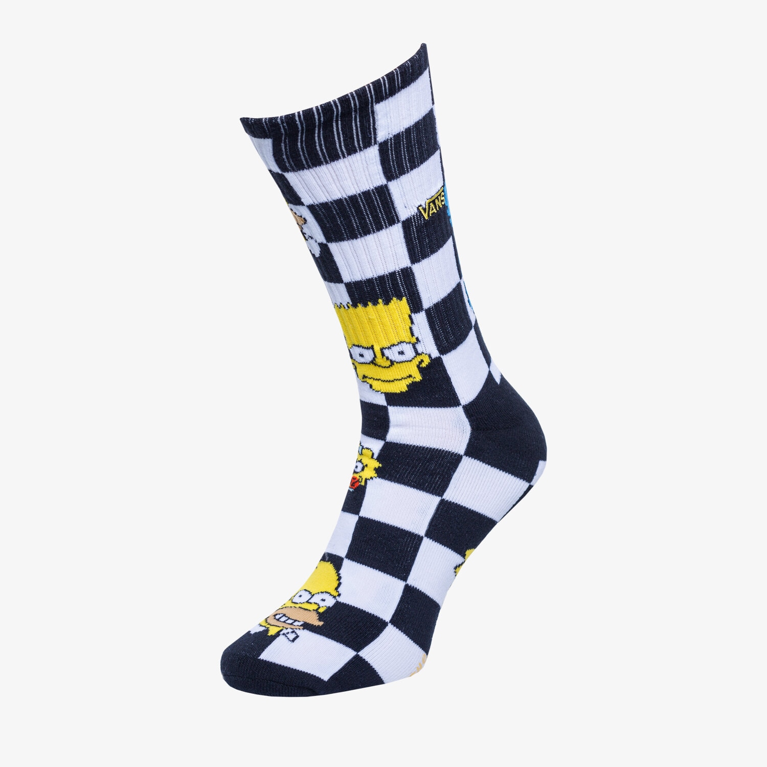 dámské ponožky VANS VANS X THE SIMPSONS CREW (9.5-13) VN0A4SFHZZZ VÍCEBAREVNÁ