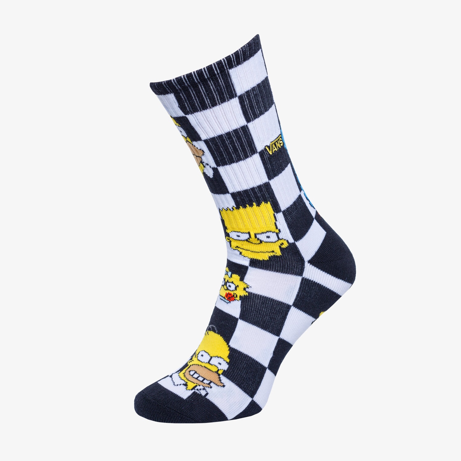 dámské ponožky VANS VANS X THE SIMPSONS CREW (6.5-9) VN0A4SFGZZZ VÍCEBAREVNÁ