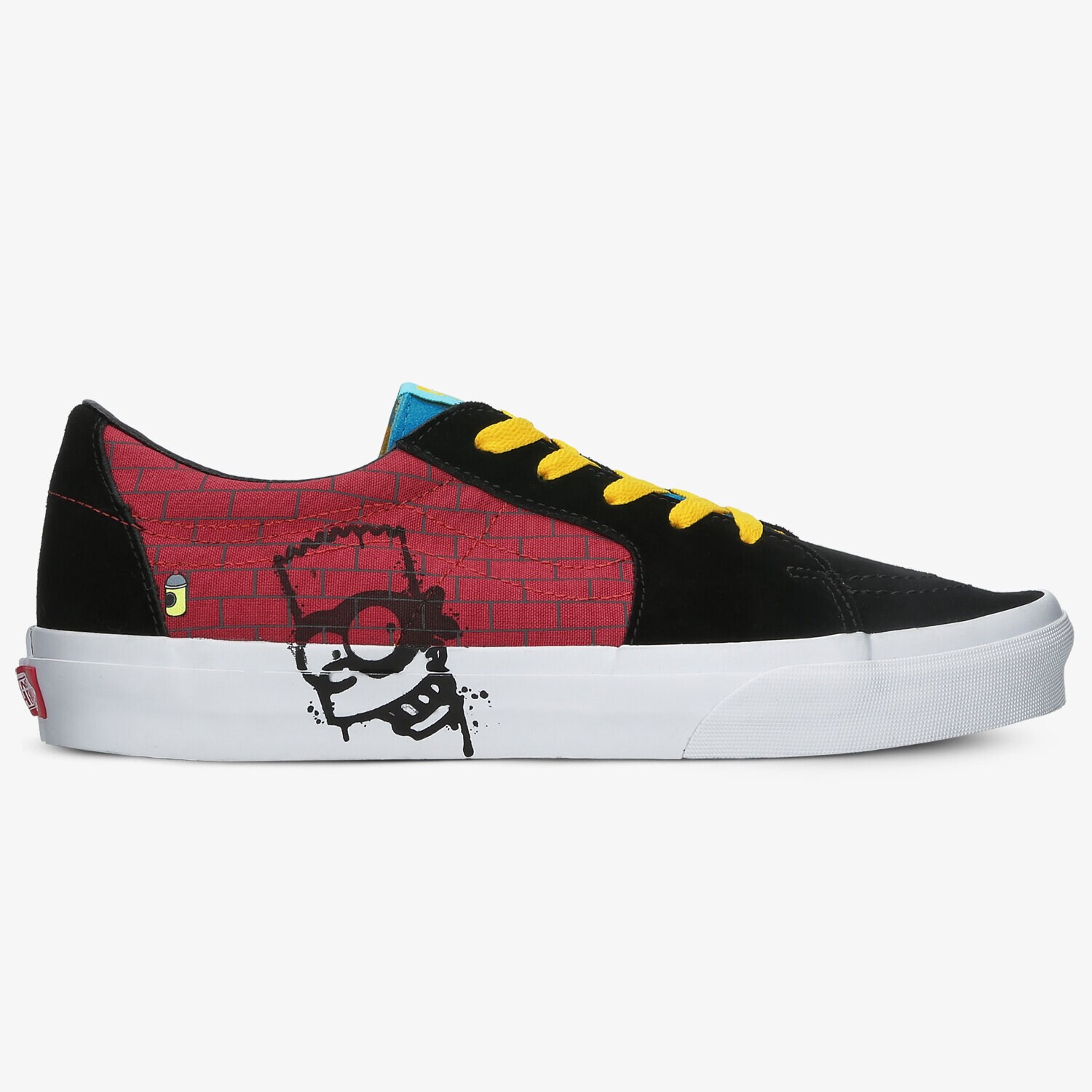 pánské skate boty (skateboardové) VANS UA SK8-LOW VN0A4UUK17AM ČERNÁ