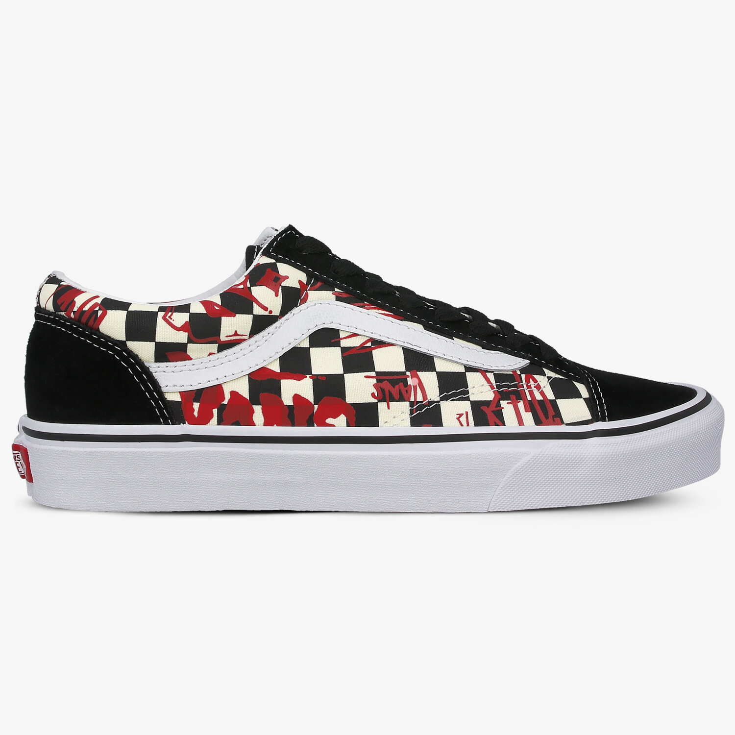 pánské skate boty (skateboardové) VANS UA STYLE 36 VN0A3DZ31IW1 ČERNÁ