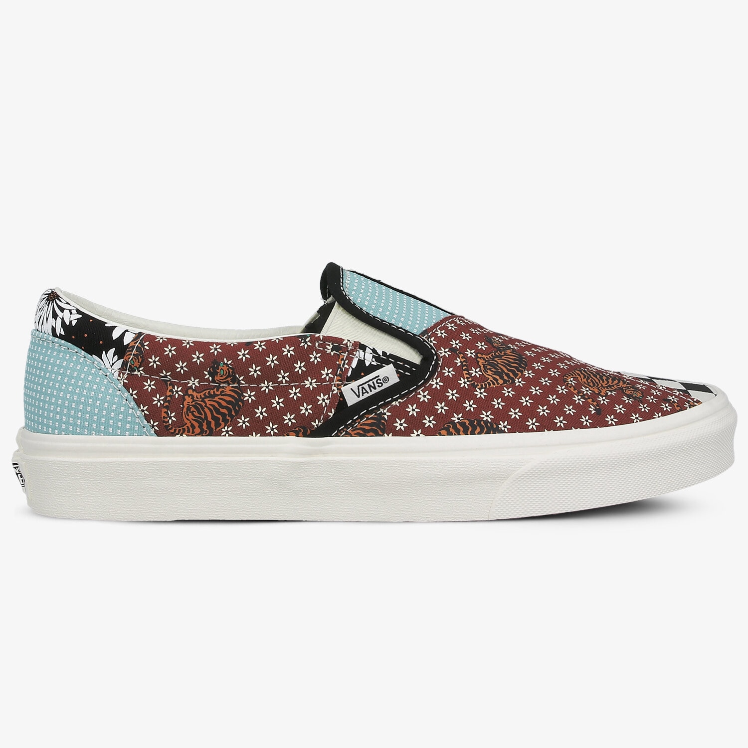 pánské skate boty (skateboardové) VANS UA CLASSIC SLIP-ON VN0A4U381IO1 VÍCEBAREVNÁ