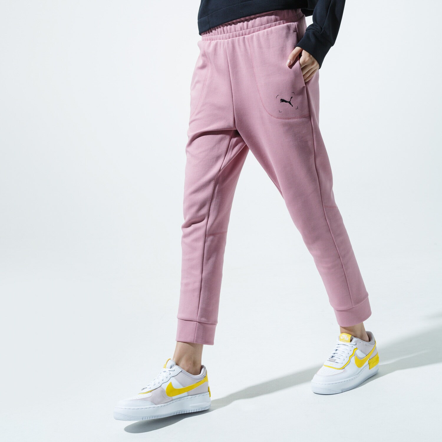 dámské kalhoty PUMA KALHOTY  NU-TILITY PANTS CL 58355116 RŮŽOVÁ