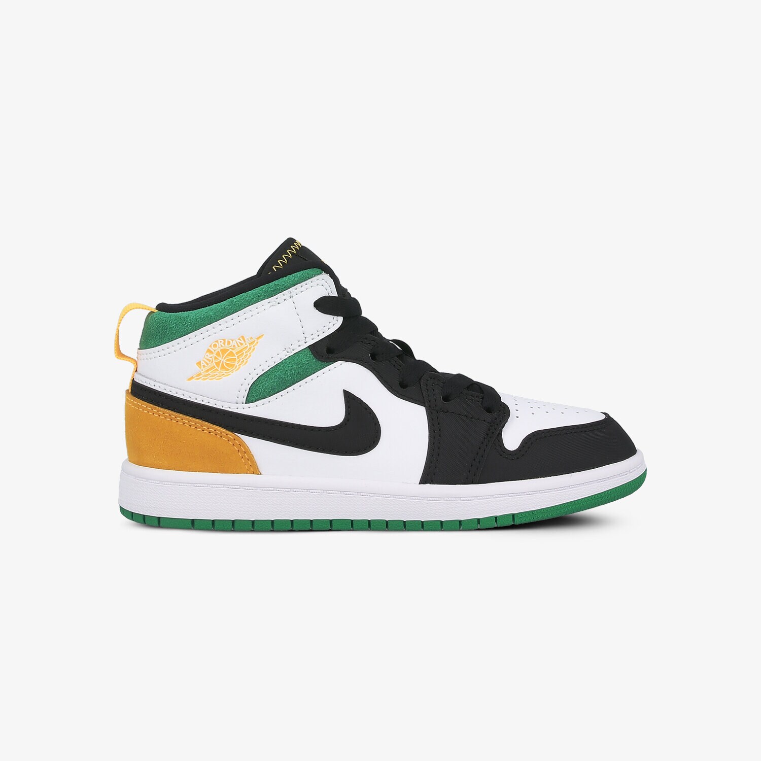 dětské tenisky JORDAN 1 MID SE BQ6932-101 BÍLÁ